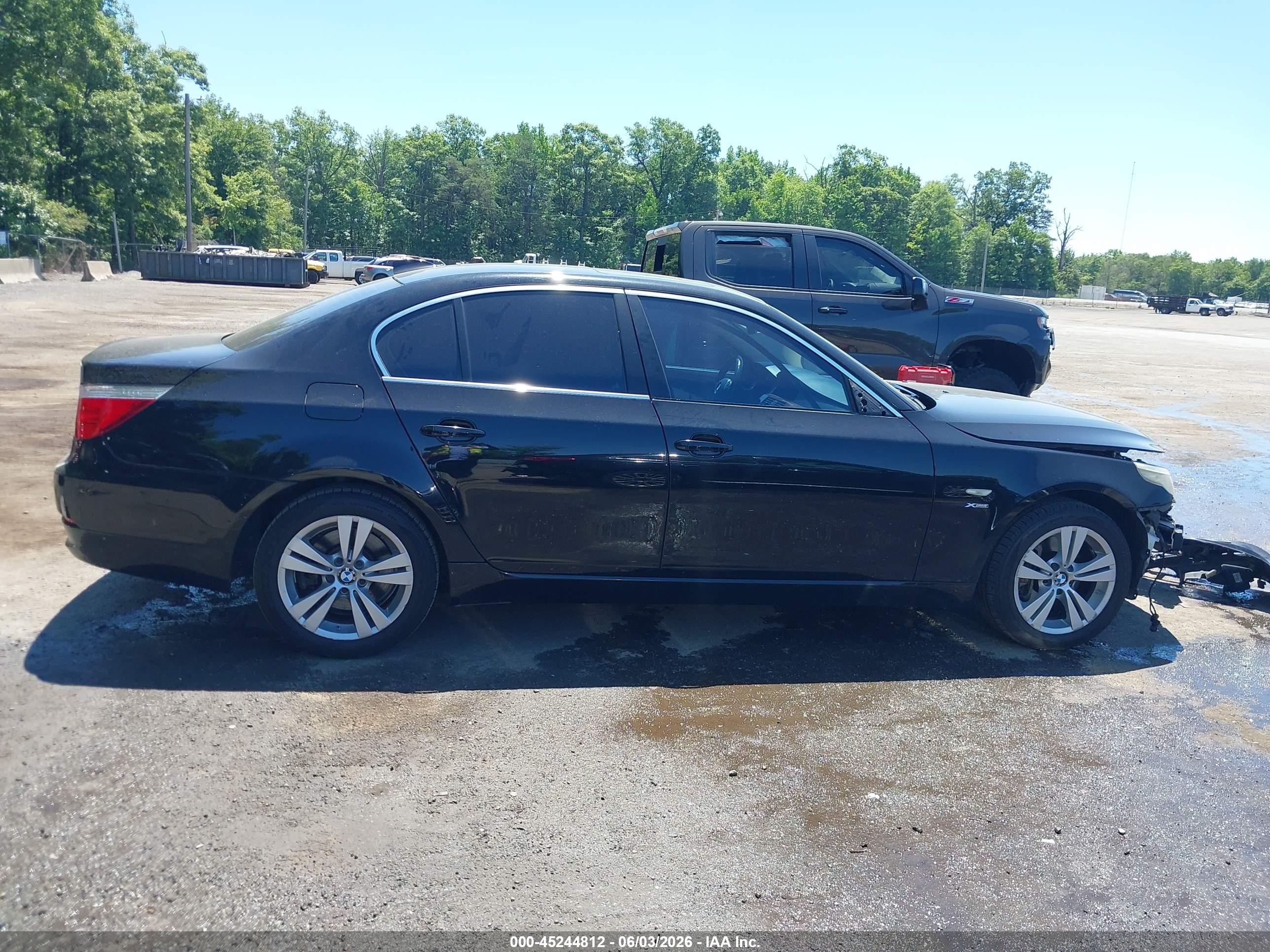 2010 Bmw 528i Xdrive Black vin: WBANV1C57AC389544