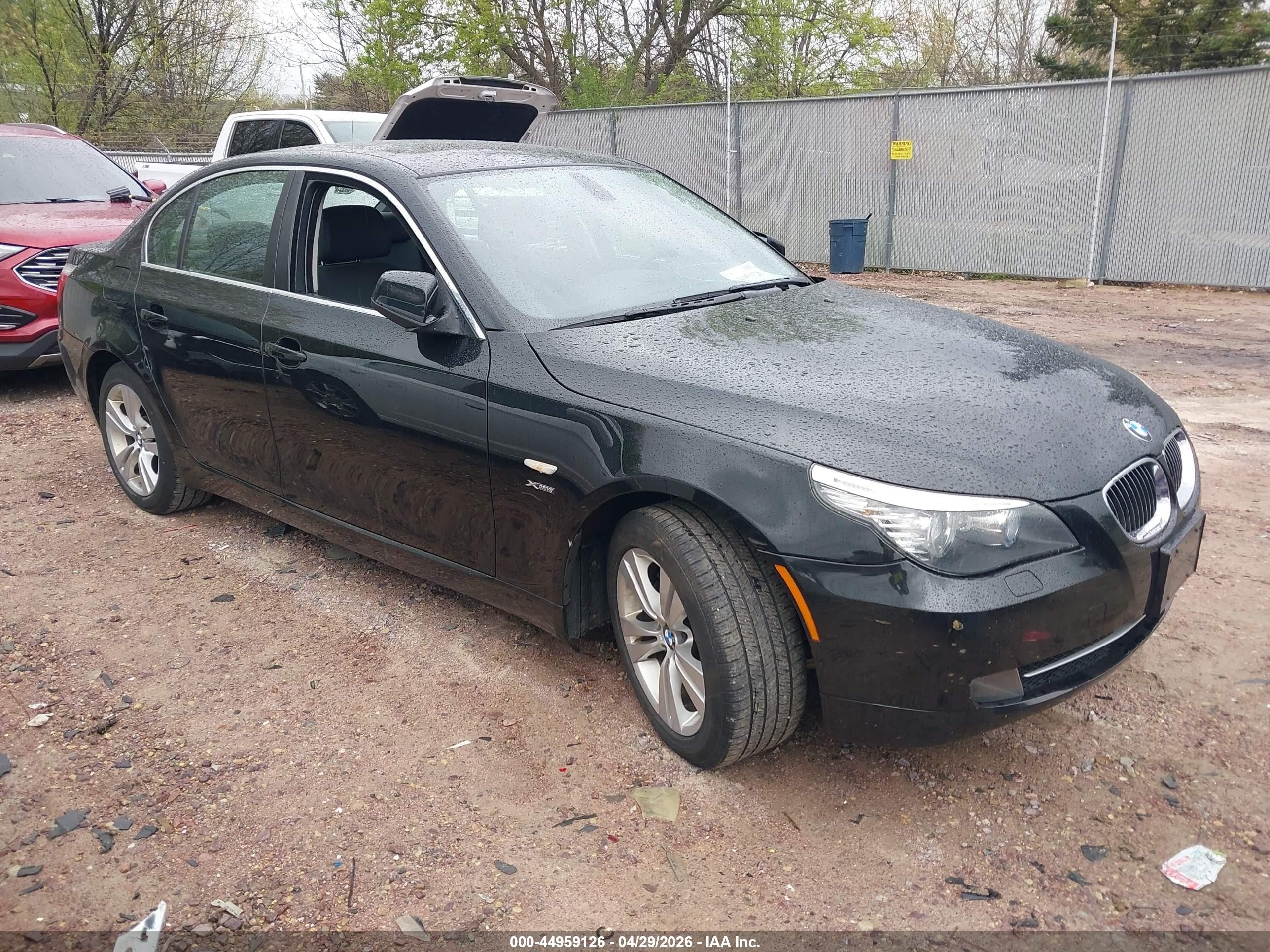 2010 Bmw 528i Xdrive Black vin: WBANV1C58AC388709
