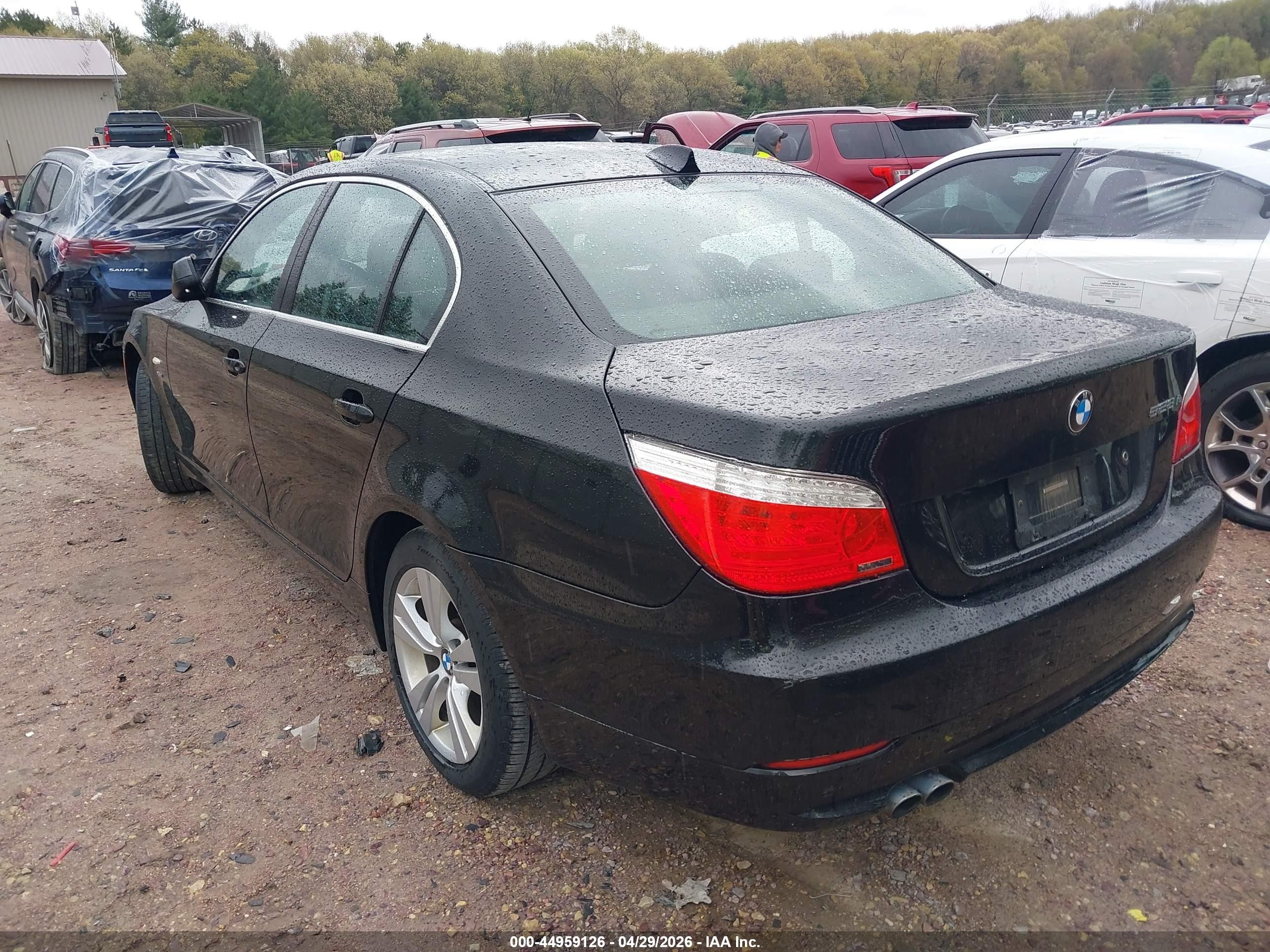 2010 Bmw 528i Xdrive Black vin: WBANV1C58AC388709