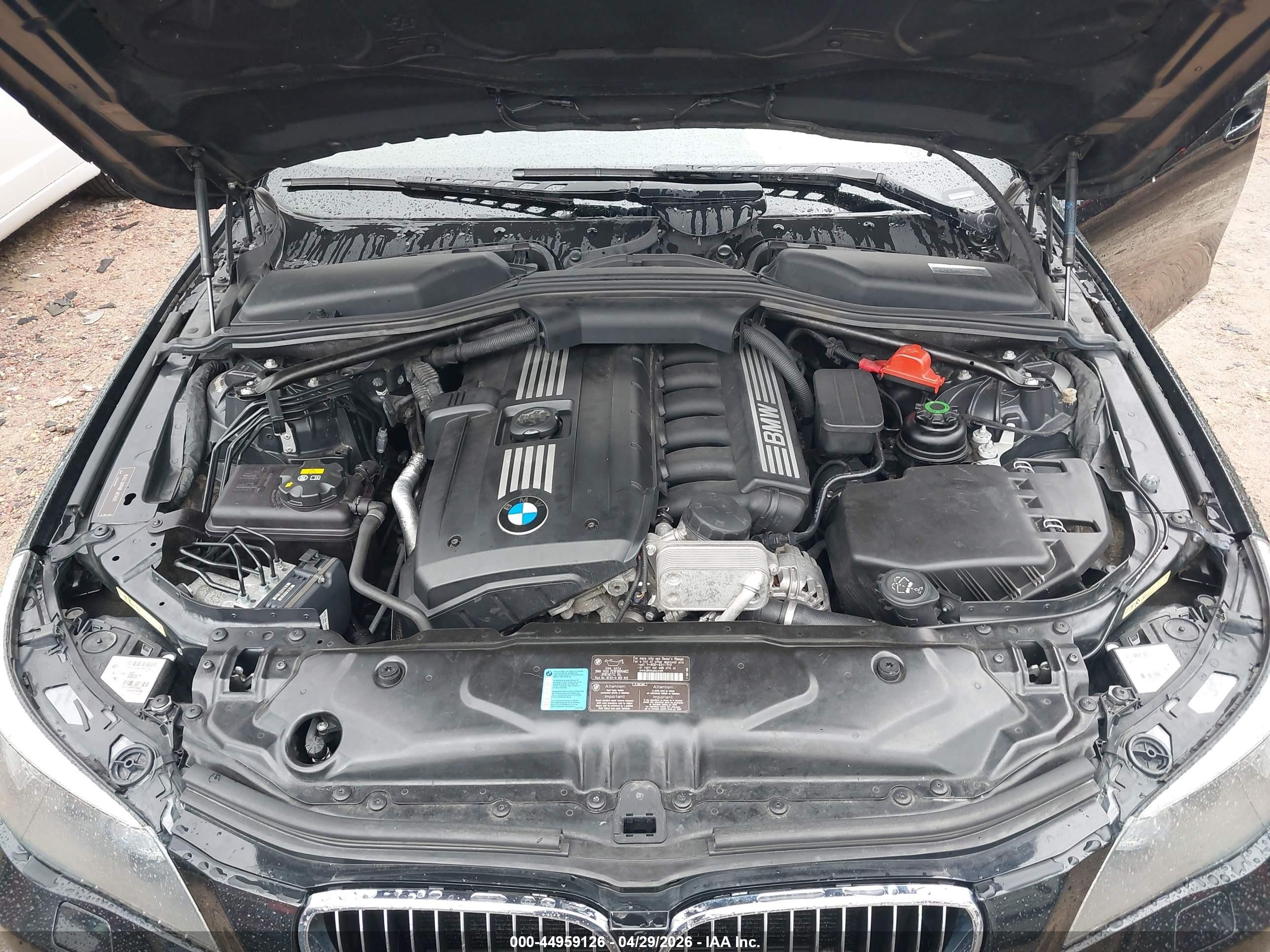 2010 Bmw 528i Xdrive Black vin: WBANV1C58AC388709