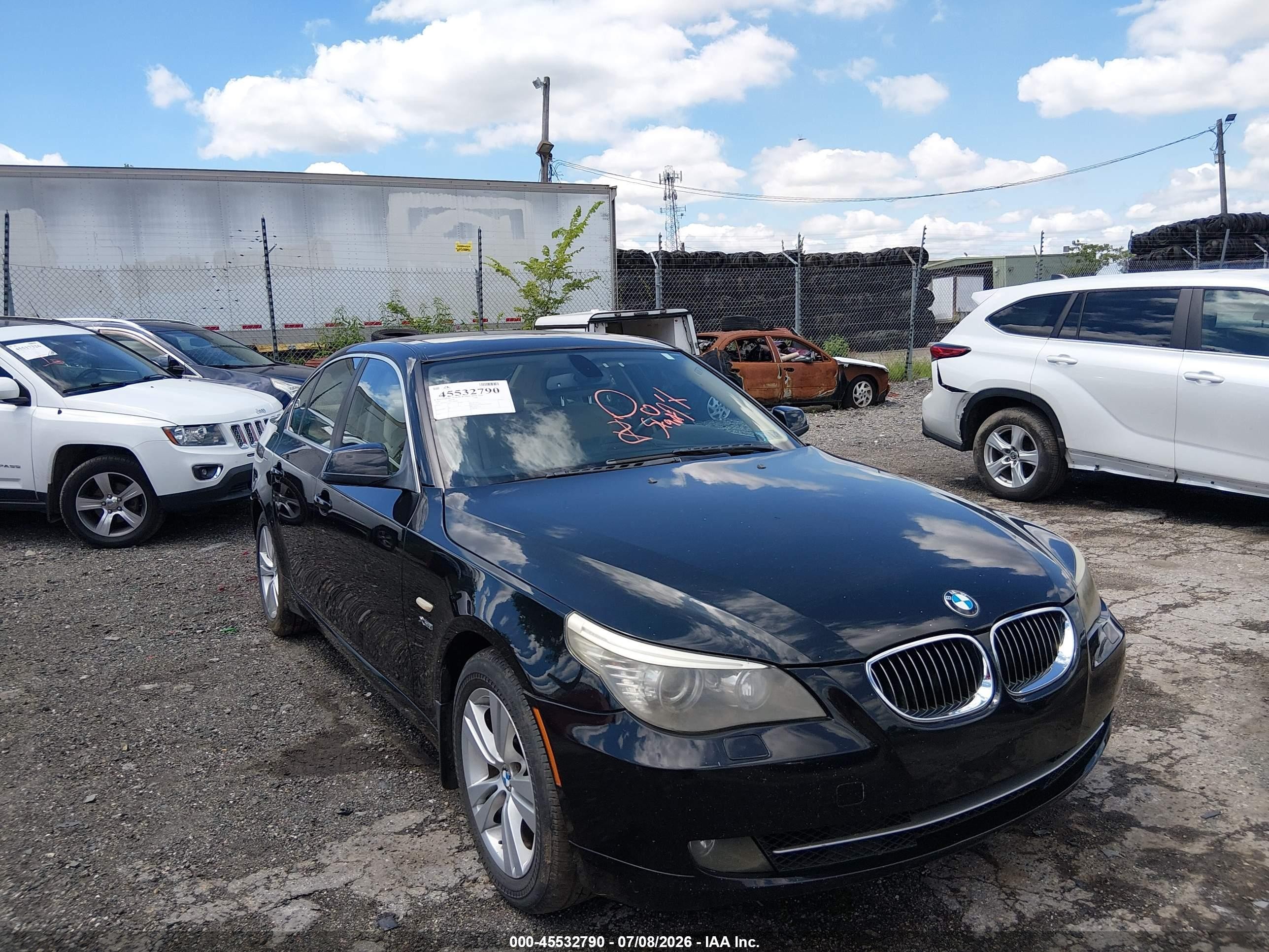 2010 Bmw 528i Xdrive Black vin: WBANV1C59AC443491
