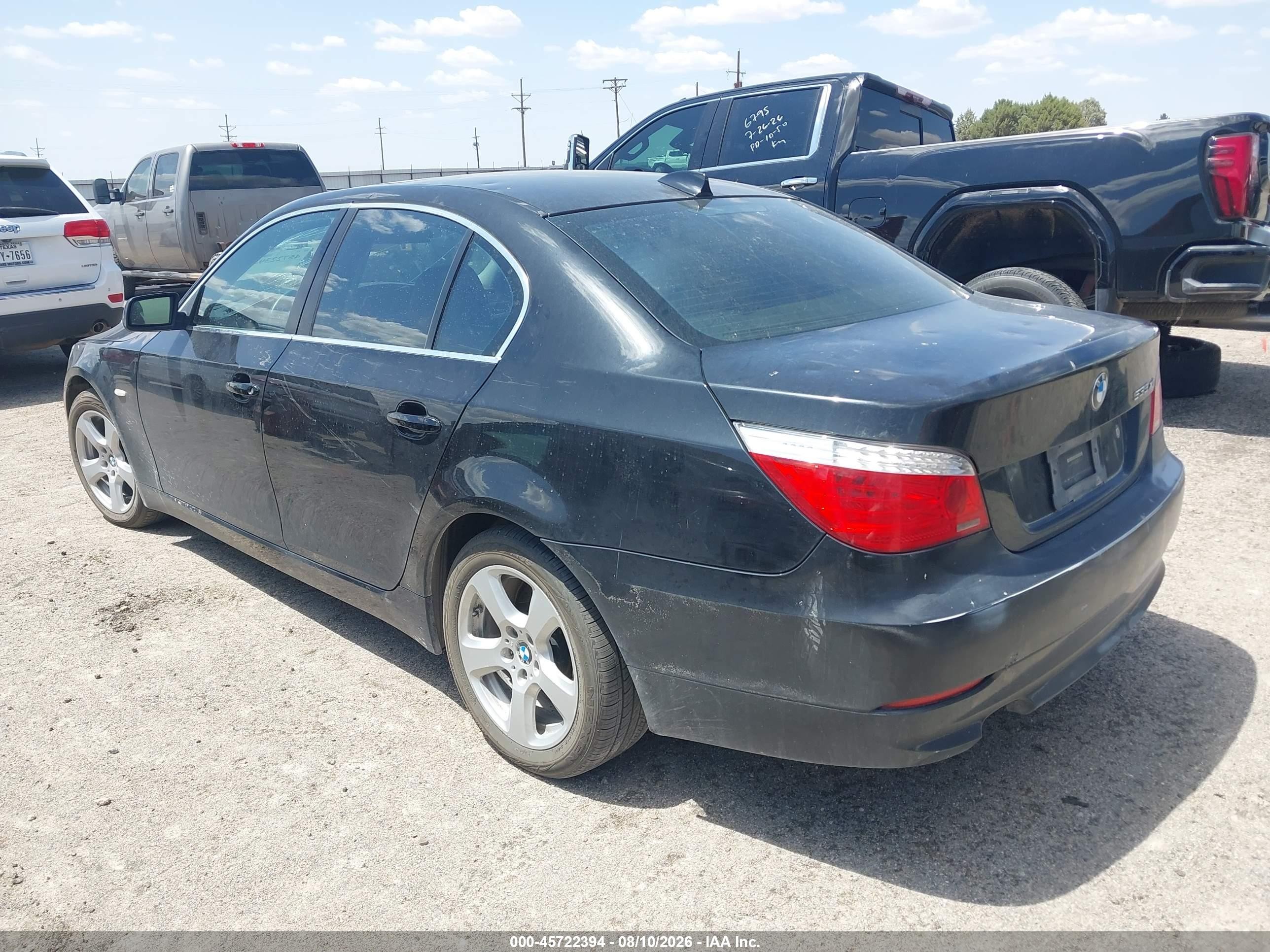 2008 Bmw 535xi   Черный vin: WBANV93508CW56192