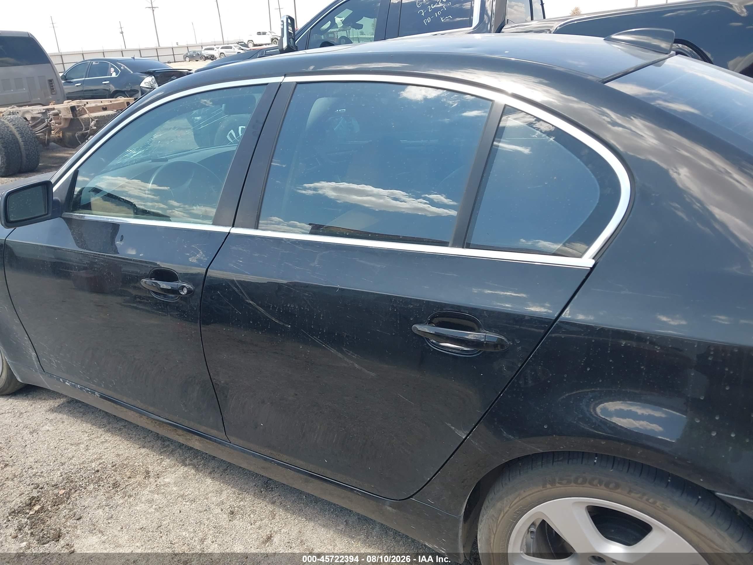 2008 Bmw 535xi   Черный vin: WBANV93508CW56192
