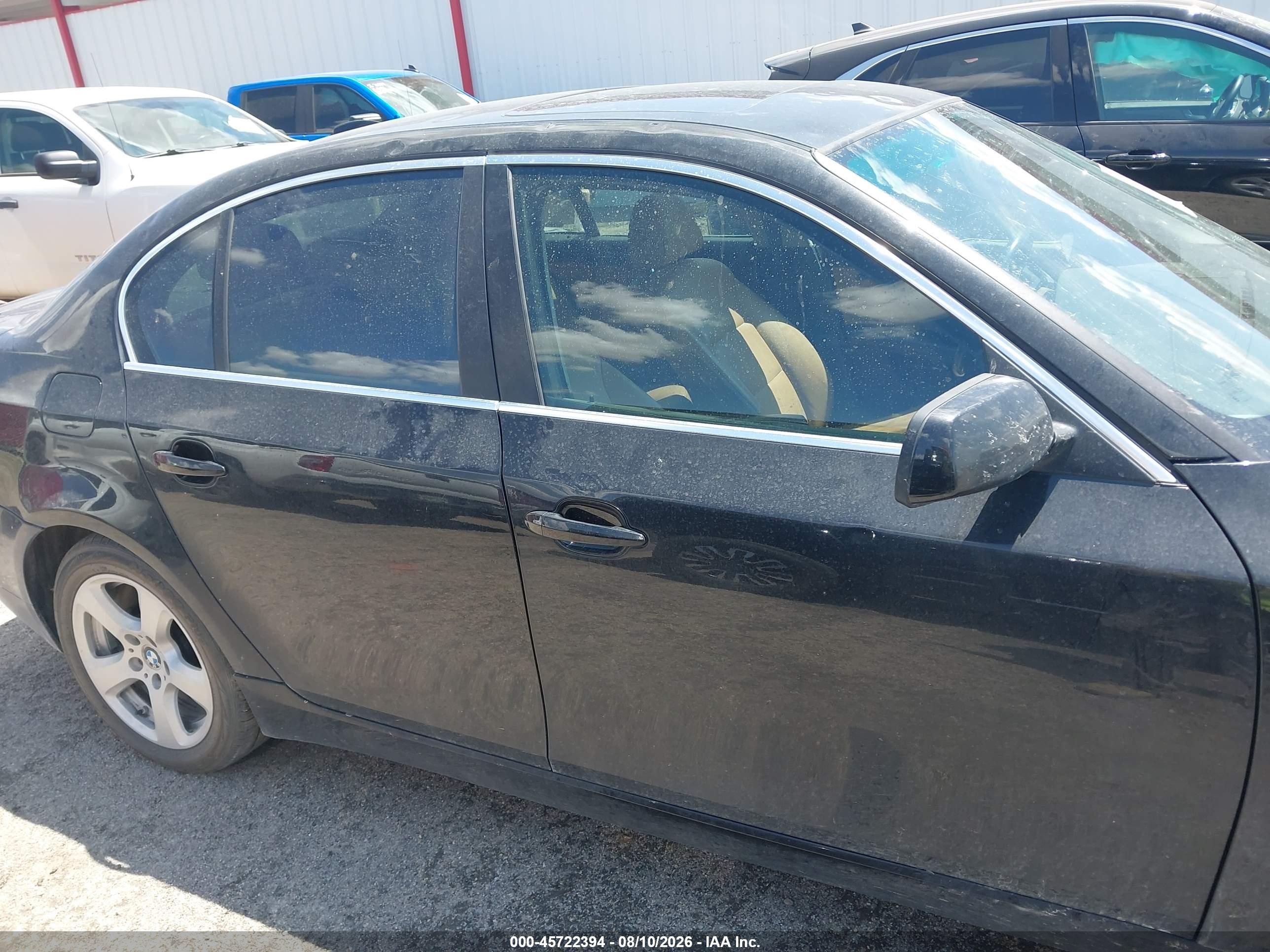 2008 Bmw 535xi   Черный vin: WBANV93508CW56192