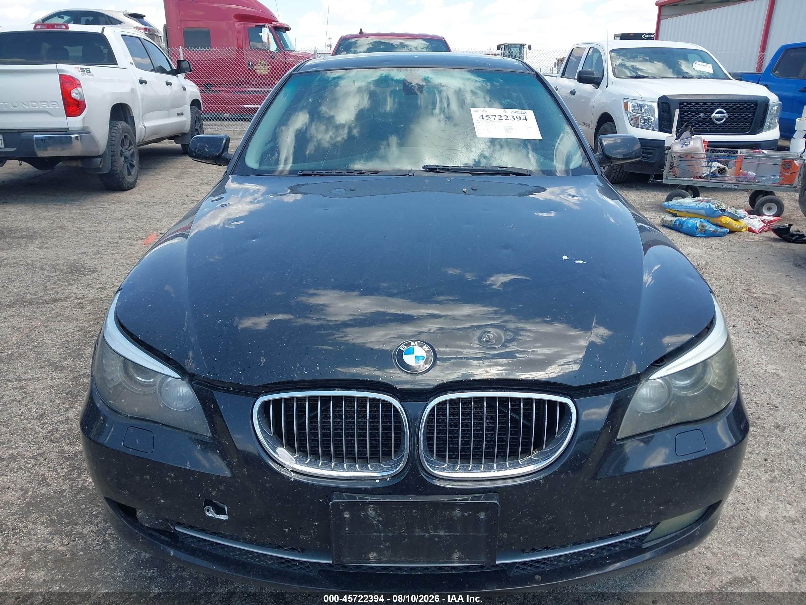 2008 Bmw 535xi   Черный vin: WBANV93508CW56192