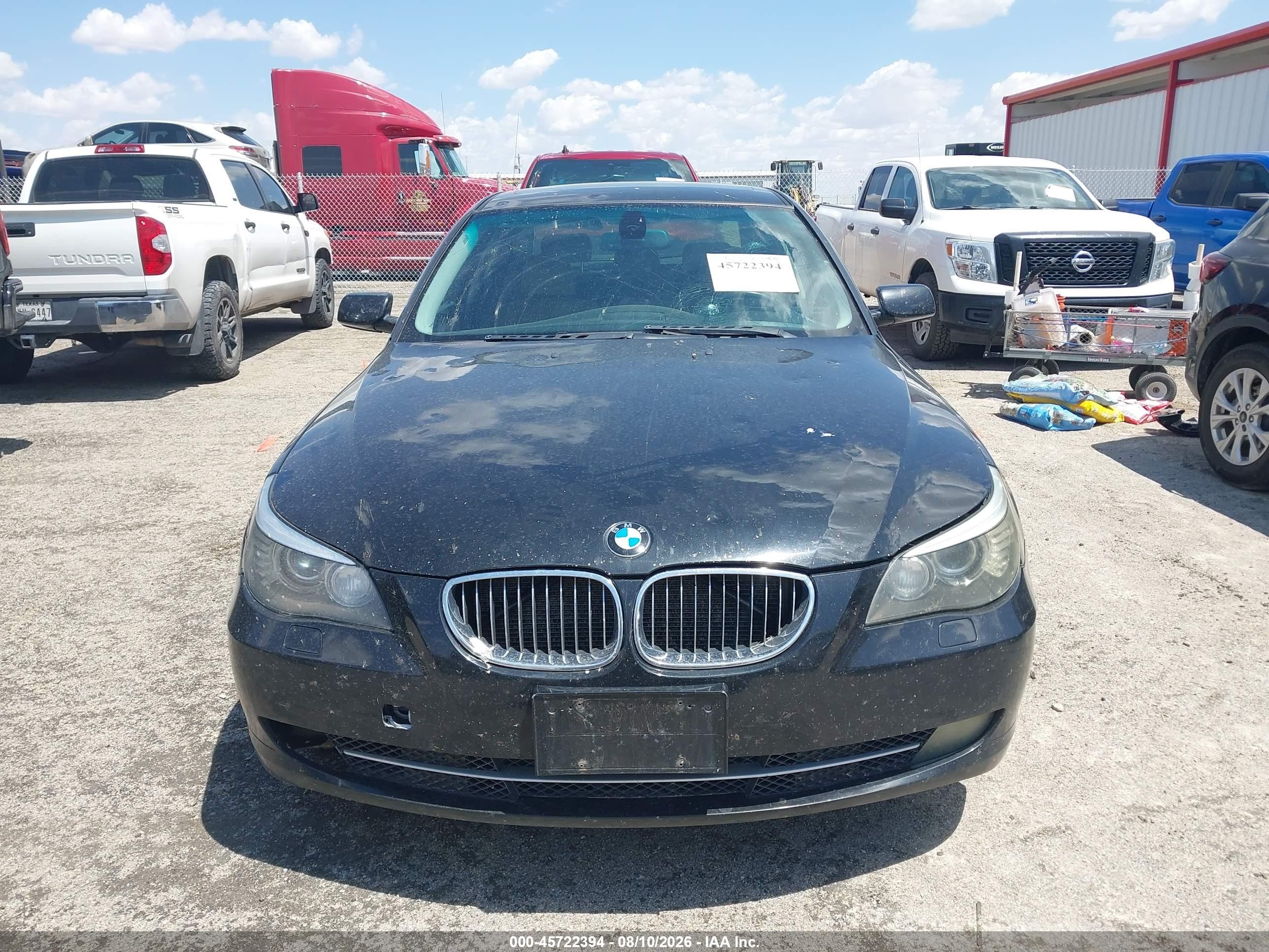 2008 Bmw 535xi   Черный vin: WBANV93508CW56192