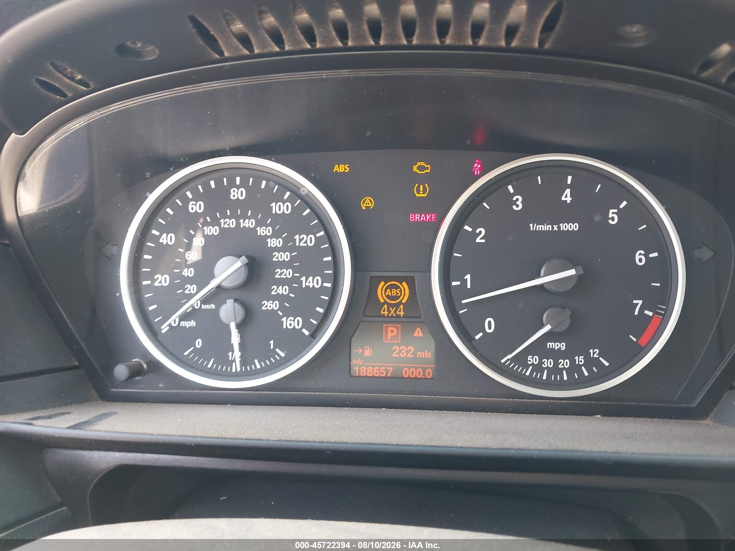 2008 Bmw 535xi   Черный vin: WBANV93508CW56192