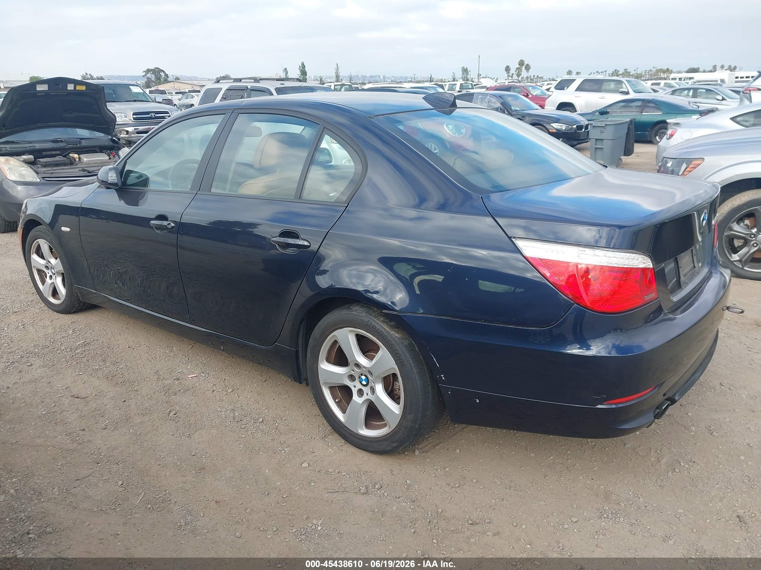 2008 Bmw 535xi   Blue vin: WBANV93528CZ67672