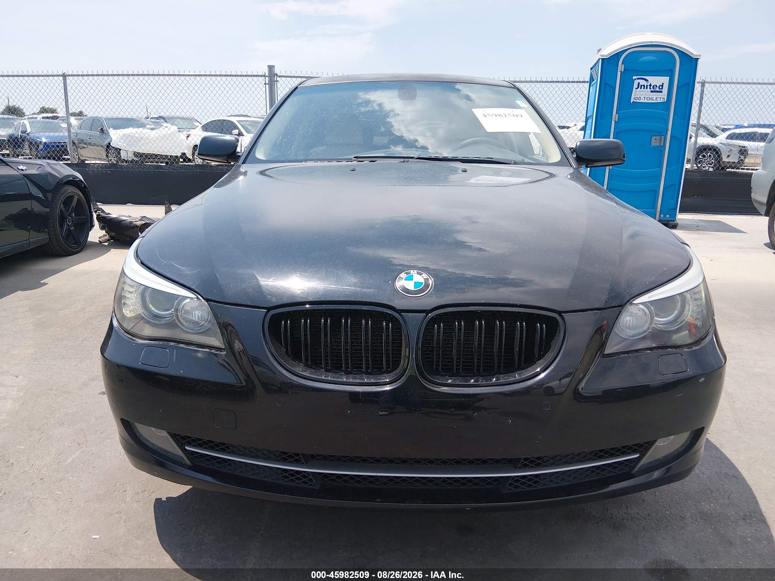 2008 Bmw 535xi   Black vin: WBANV93548CZ62778