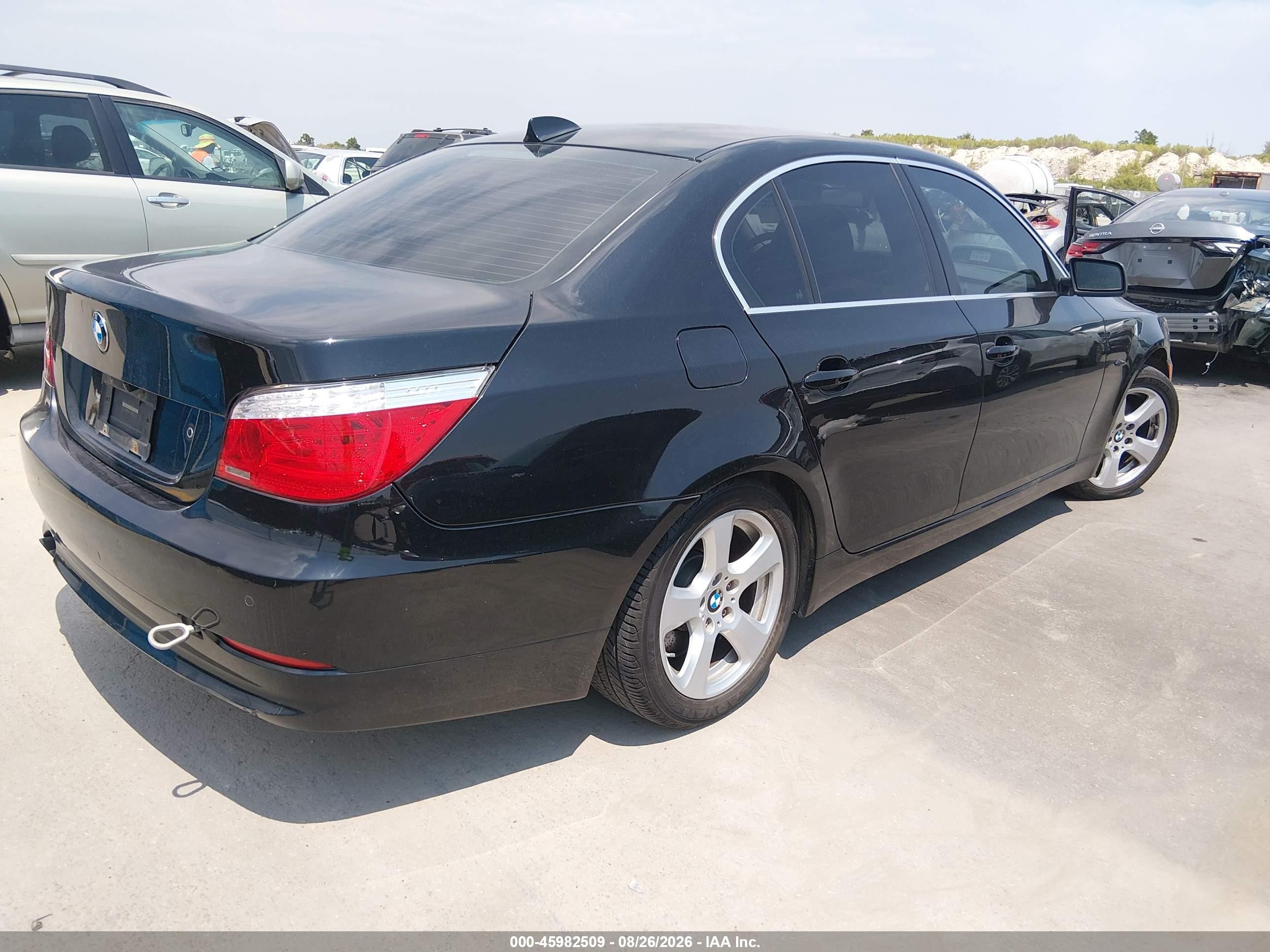 2008 Bmw 535xi   Black vin: WBANV93548CZ62778