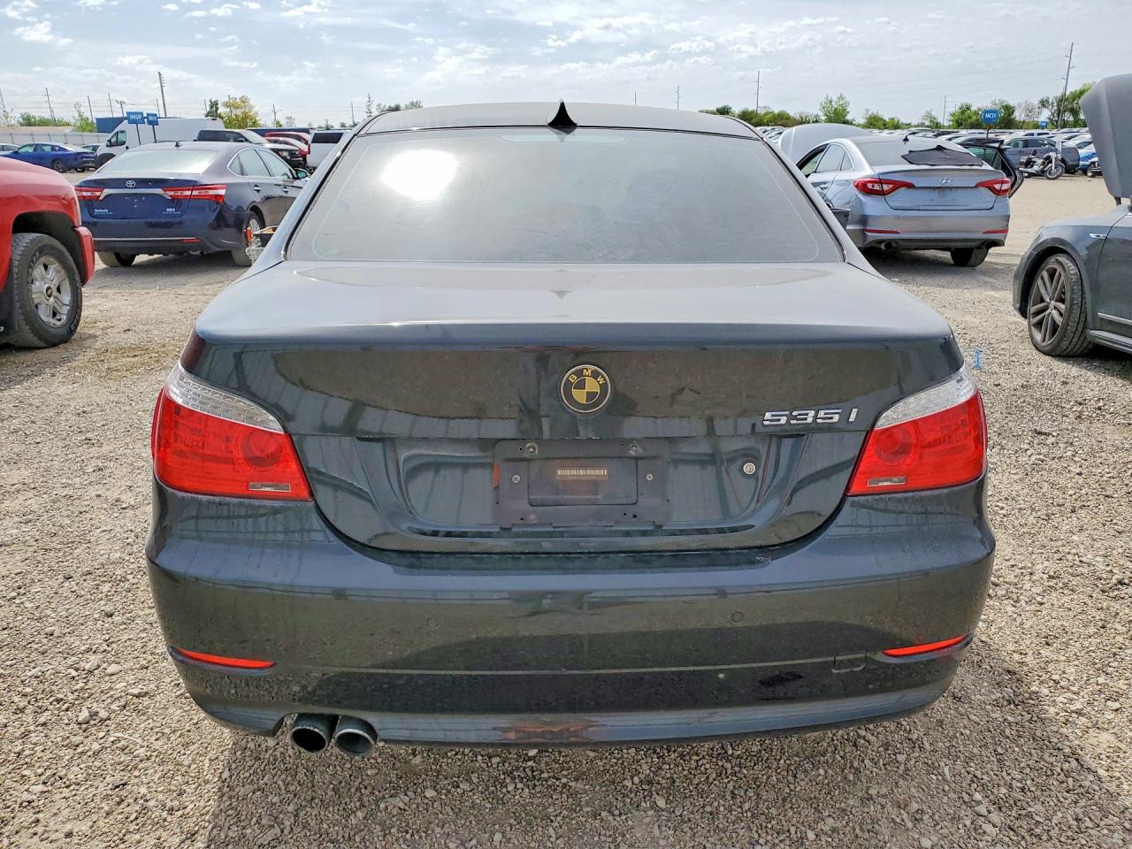 2009 Bmw 535 Xi Black vin: WBANV93549C132383