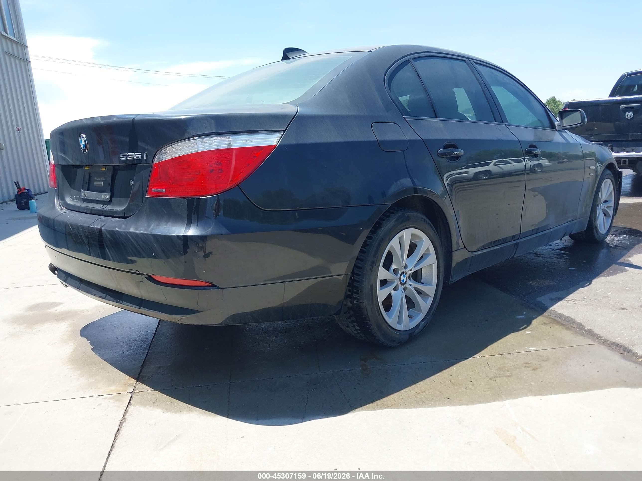 2009 Bmw 535i Xdrive Gray vin: WBANV93549C133193