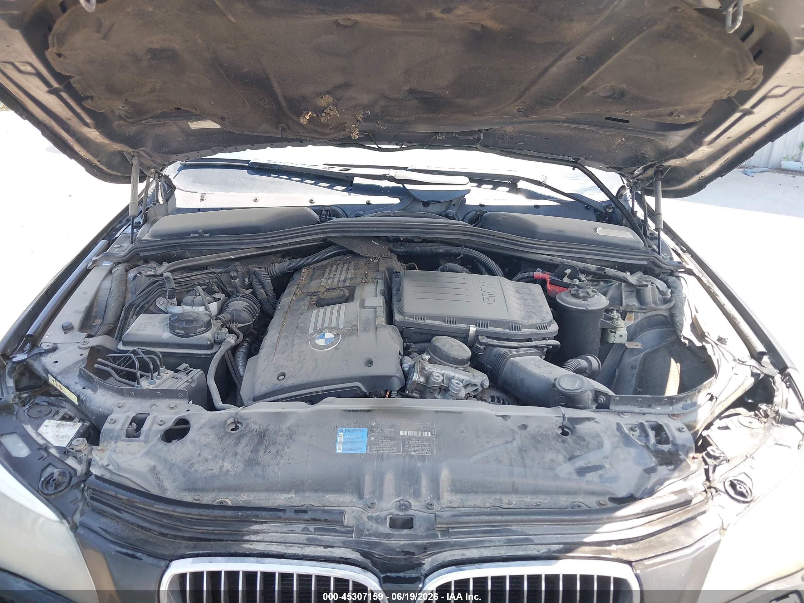 2009 Bmw 535i Xdrive Gray vin: WBANV93549C133193