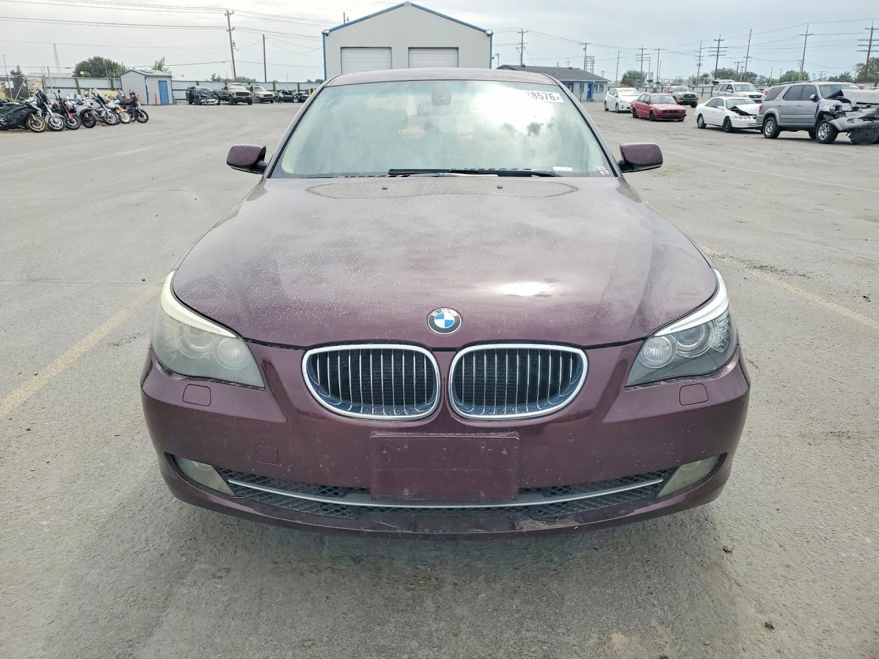2008 Bmw 535 Xi Burgundy vin: WBANV93558CZ67911