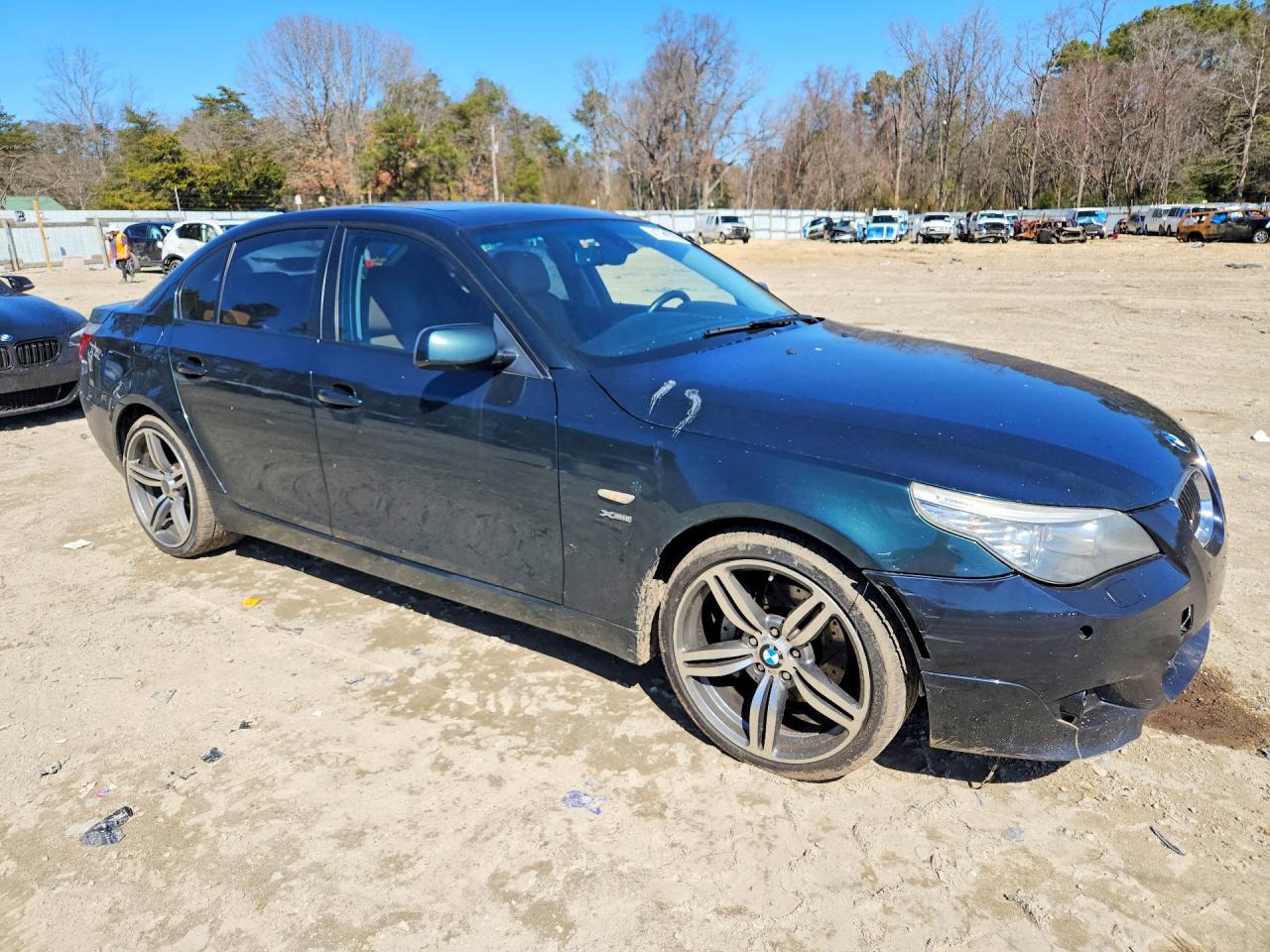 2009 Bmw 535 Xi Green vin: WBANV93559C134630