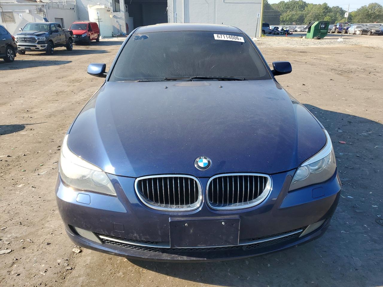 2008 Bmw 535 Xi Blue vin: WBANV93568CZ64256