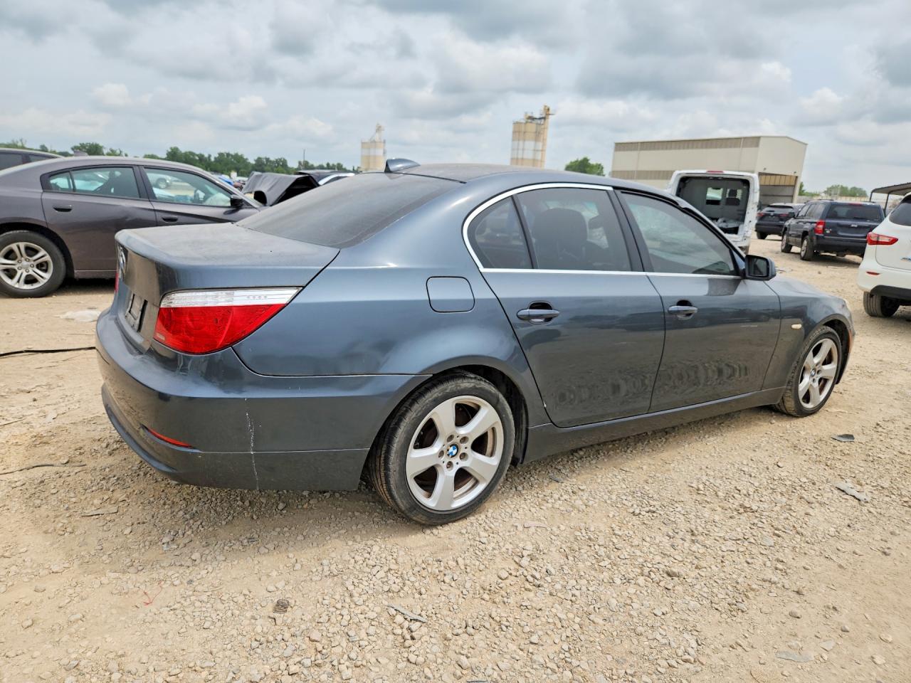 2008 Bmw 535 Xi Gray vin: WBANV93568CZ68033
