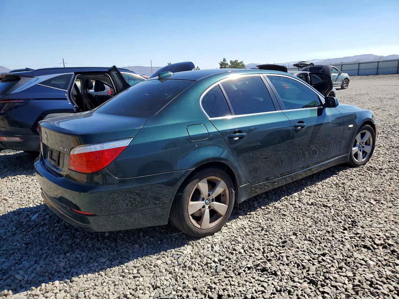 2008 Bmw 535 Xi Green vin: WBANV93568CZ70414