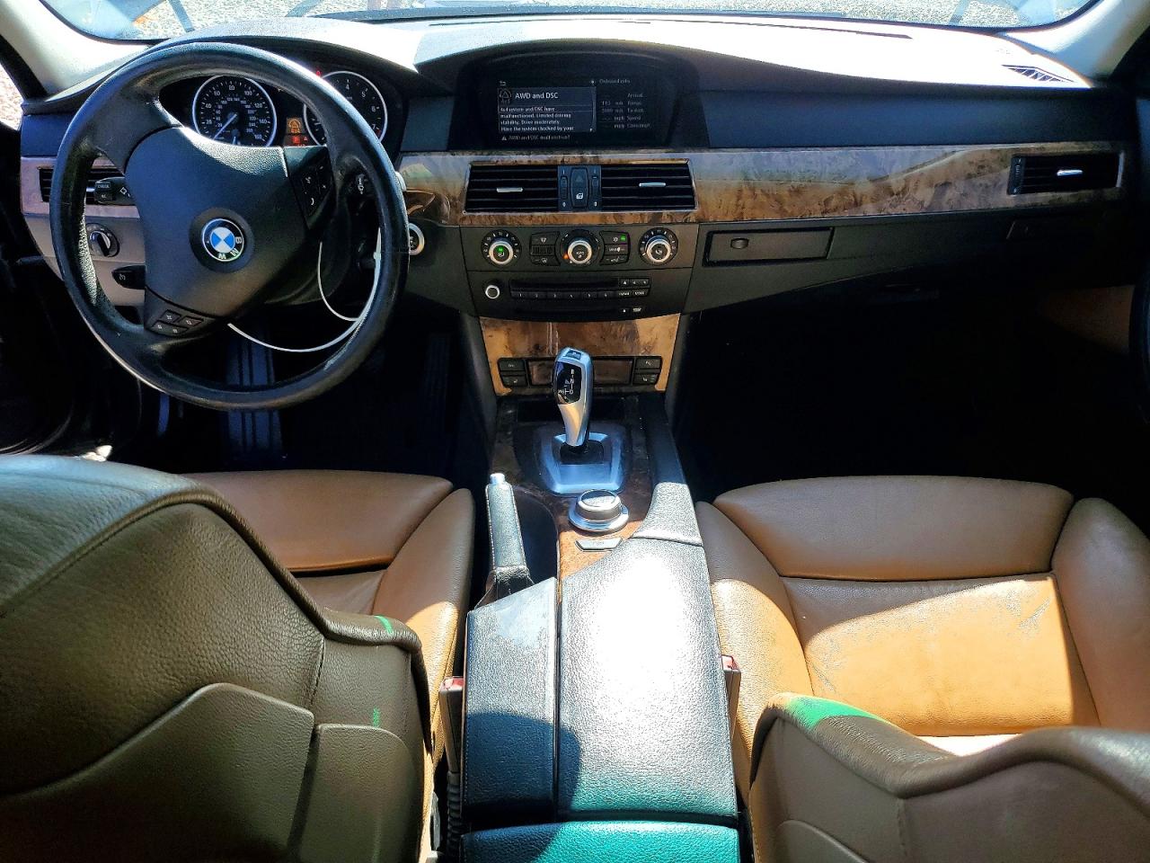 2008 Bmw 535 Xi Green vin: WBANV93568CZ70414