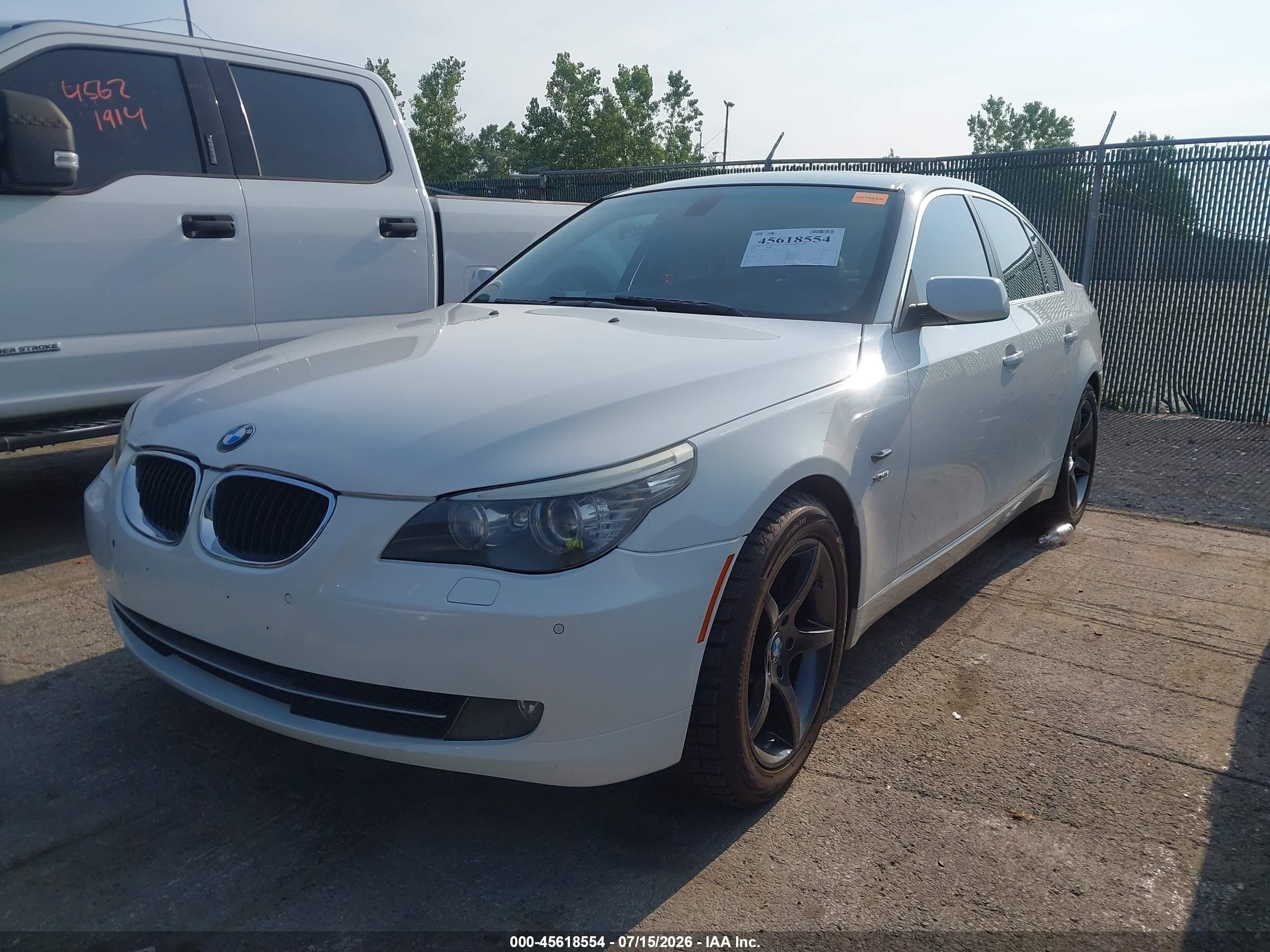 2009 Bmw 535i Xdrive Белый vin: WBANV93569C131848