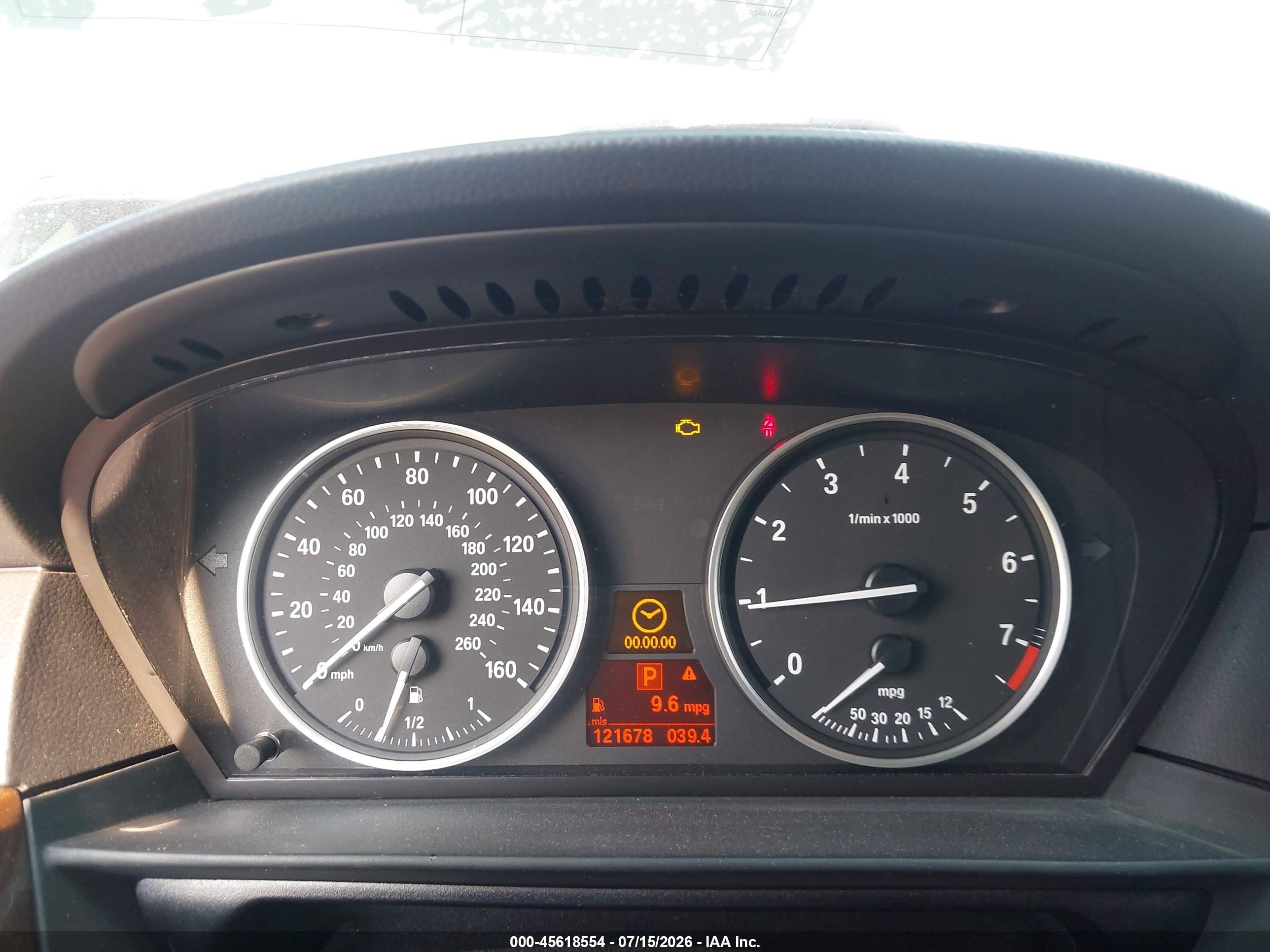 2009 Bmw 535i Xdrive Белый vin: WBANV93569C131848