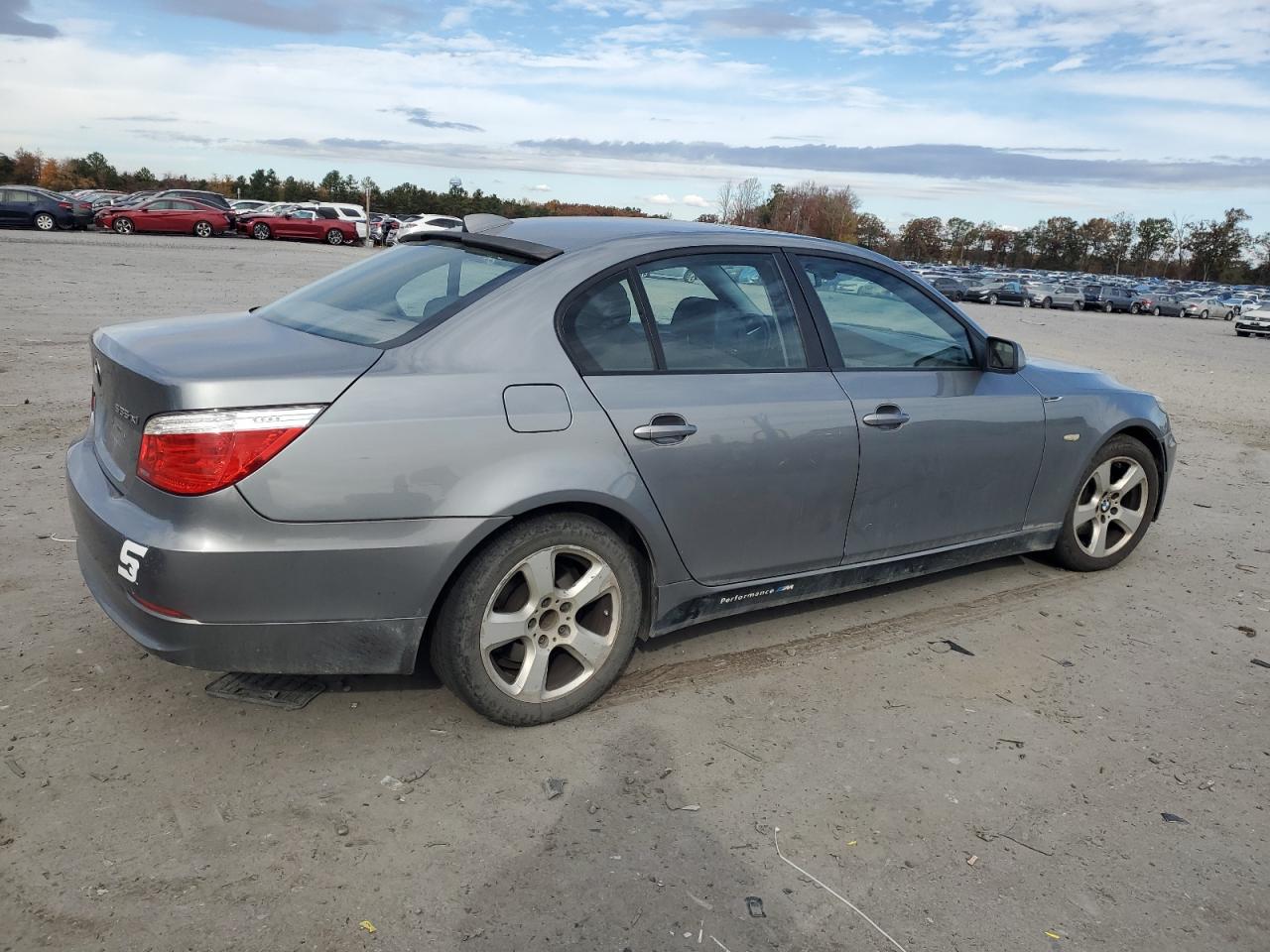 2008 Bmw 535 Xi Gray vin: WBANV93578CW55797