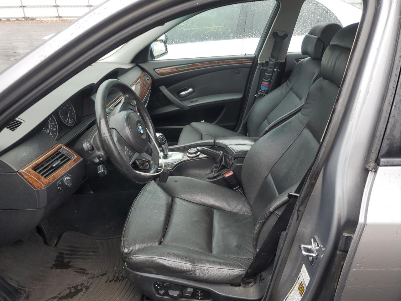 2008 Bmw 535 Xi Gray vin: WBANV93578CW55797