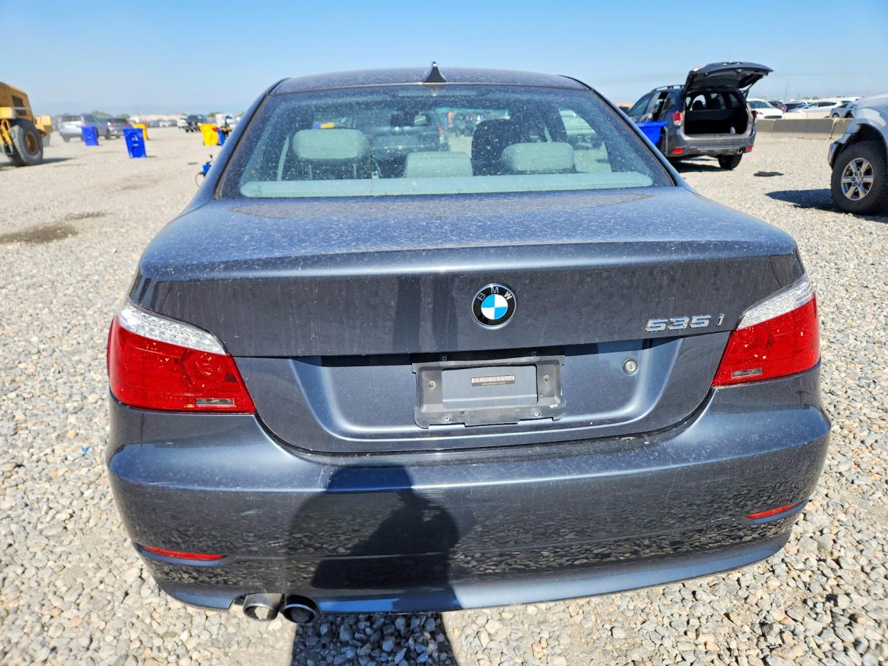 2009 Bmw 535i Gray vin: WBANV93589C134122