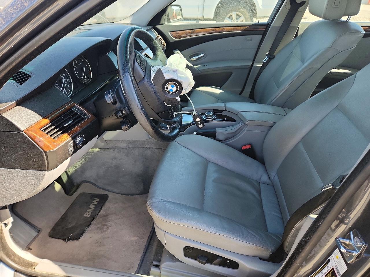 2009 Bmw 535i Gray vin: WBANV93589C134122