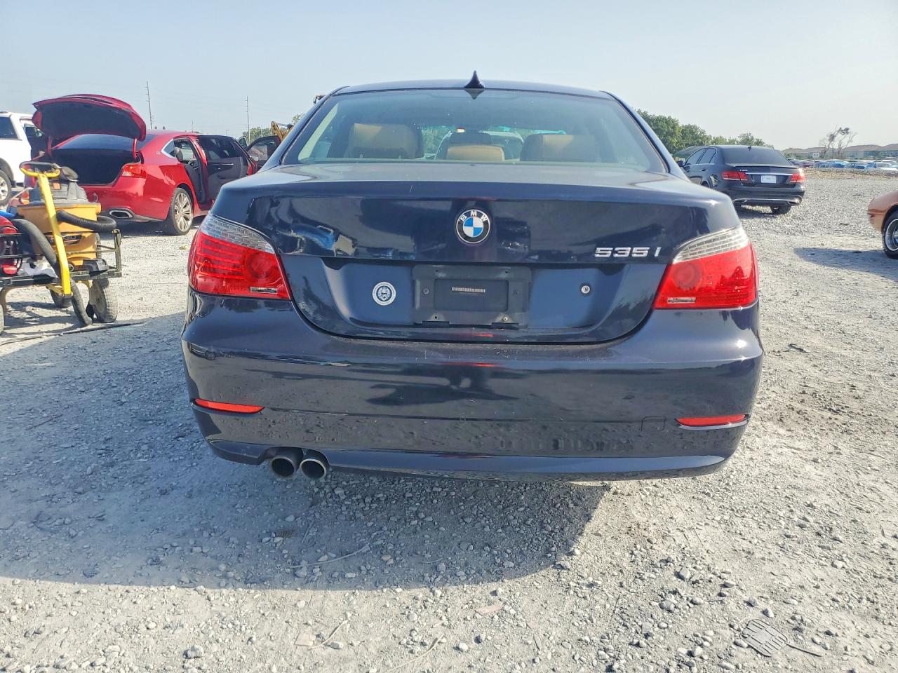 2009 Bmw 535 Xi Blue vin: WBANV93589C135691