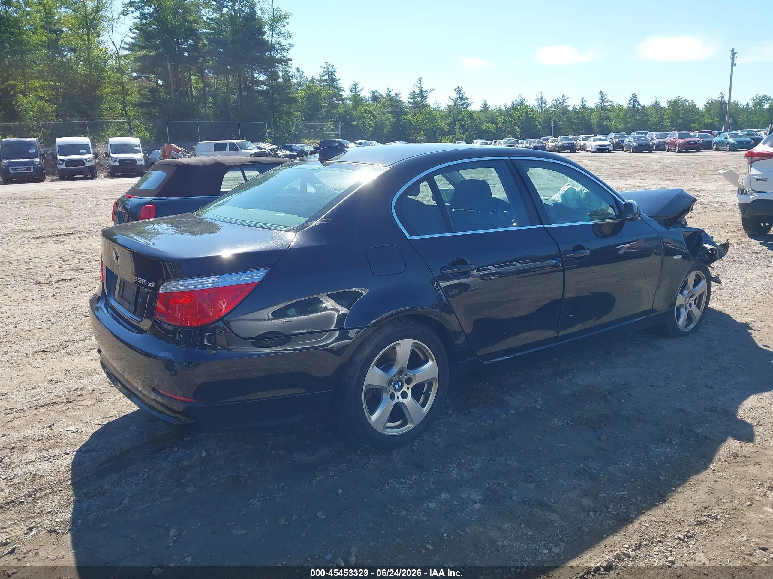 2008 Bmw 535xi   Black vin: WBANV93598CW55123