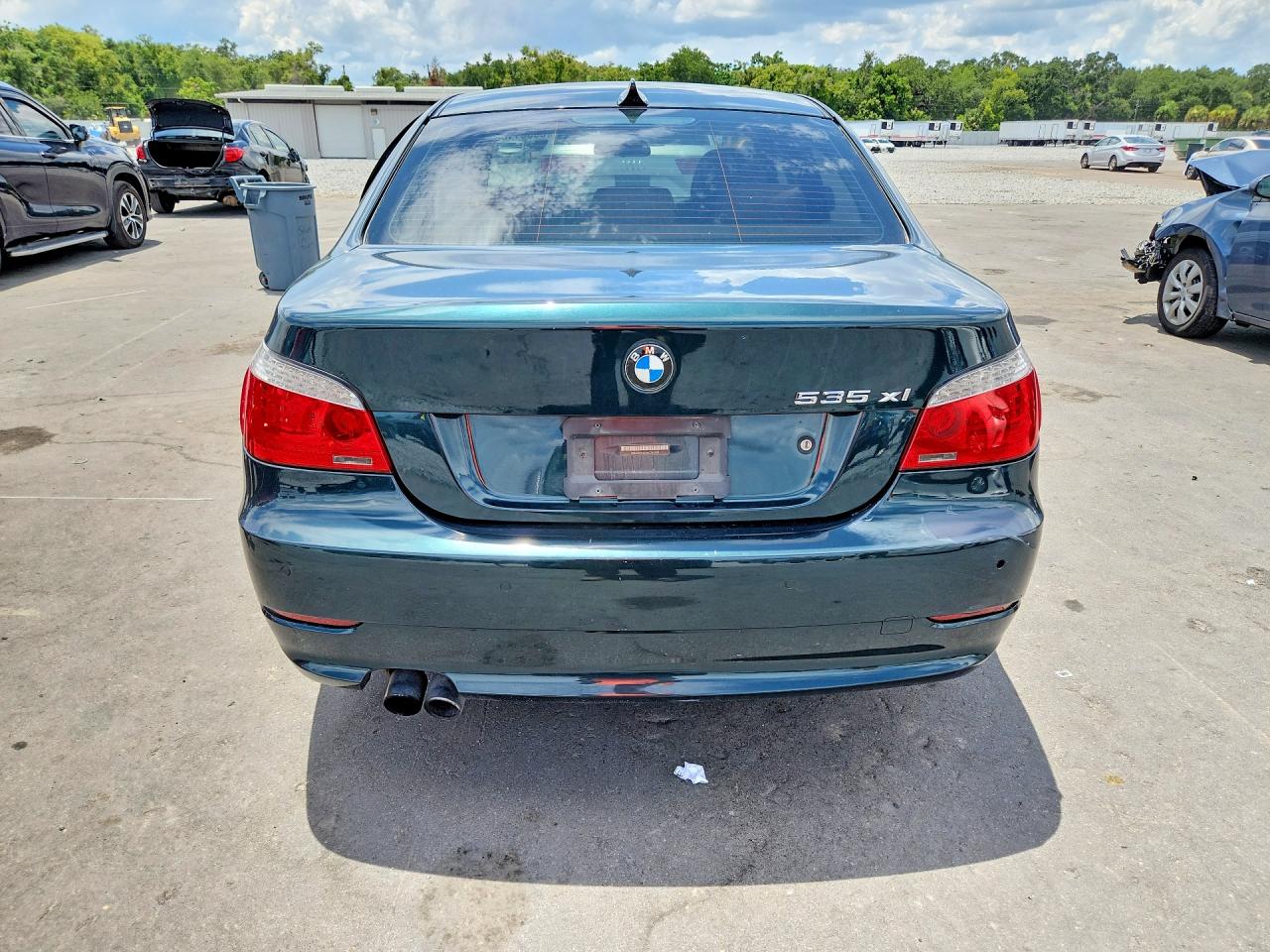 2008 Bmw 535 Xi Green vin: WBANV935X8CZ65538