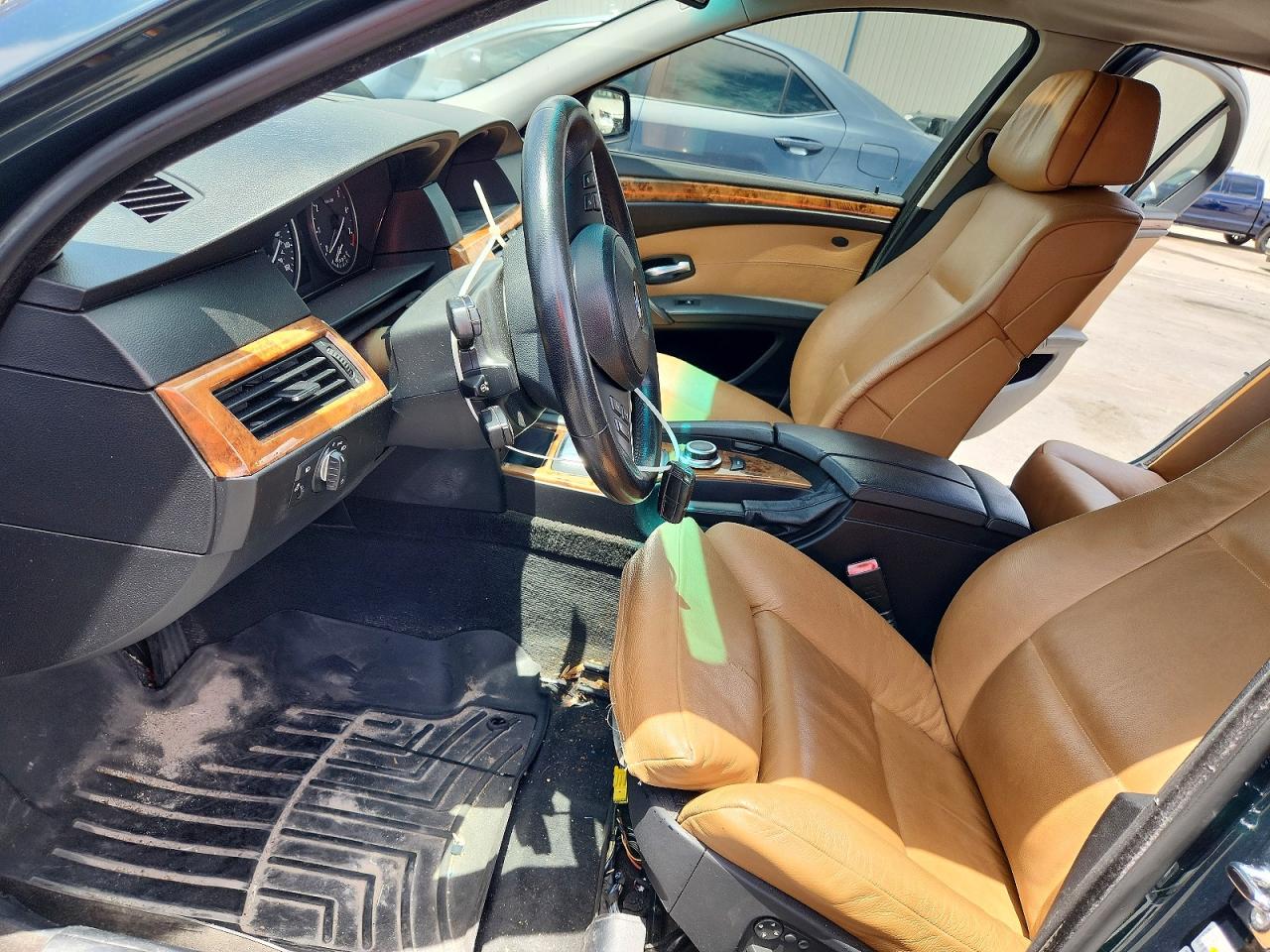 2008 Bmw 535 Xi Green vin: WBANV935X8CZ65538