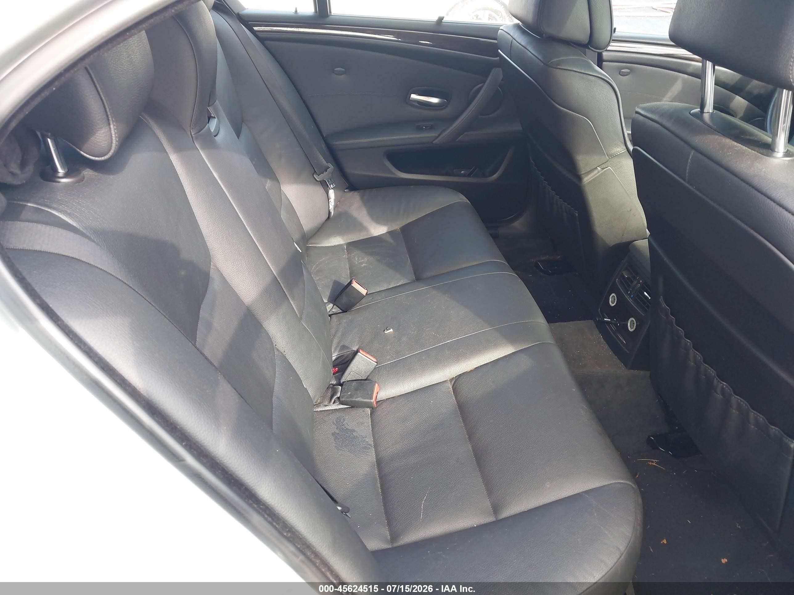 2009 Bmw 535i Xdrive Silver vin: WBANV935X9C132002