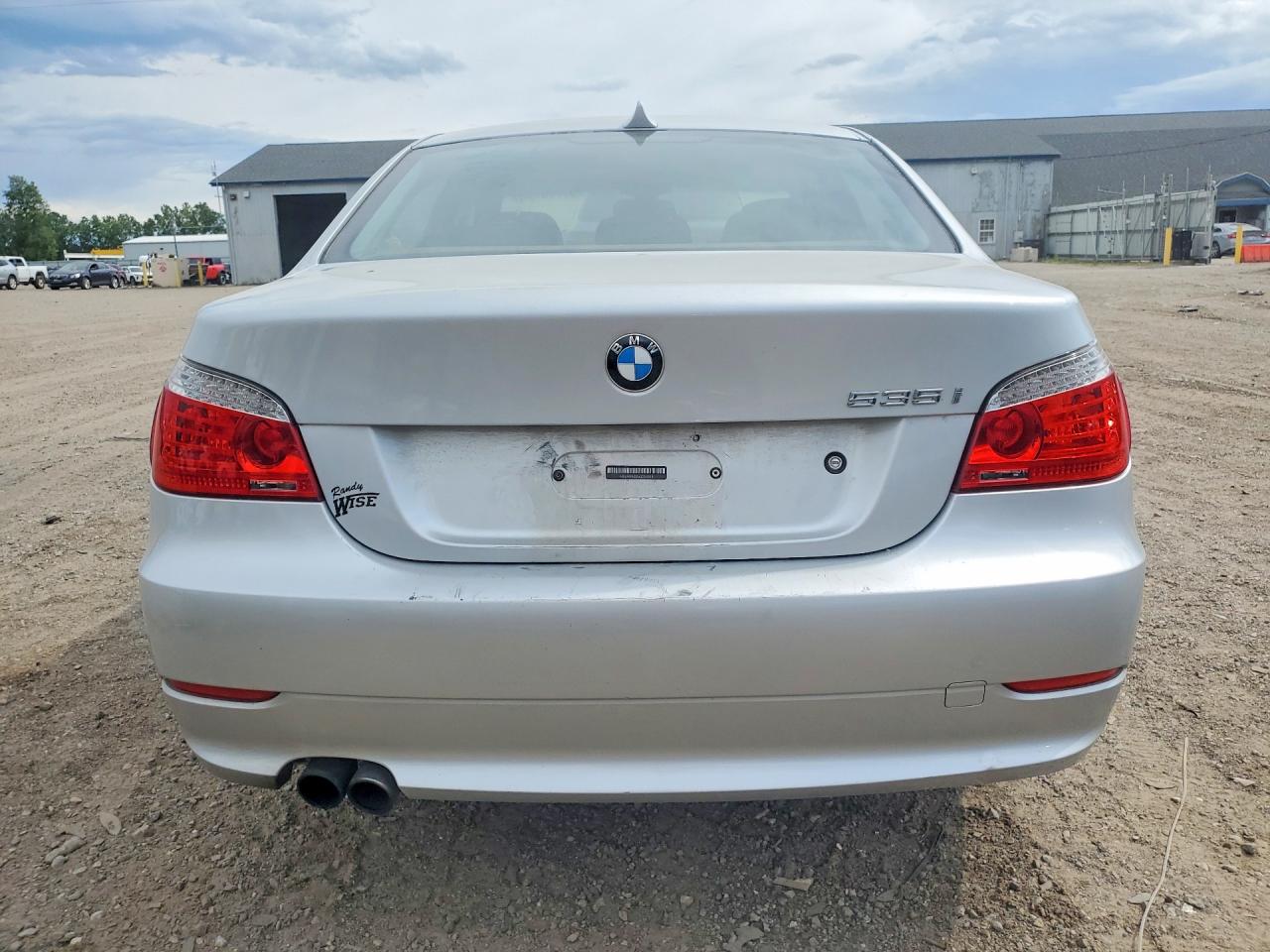 2010 Bmw 535 Xi Silver vin: WBANV9C51AC391398