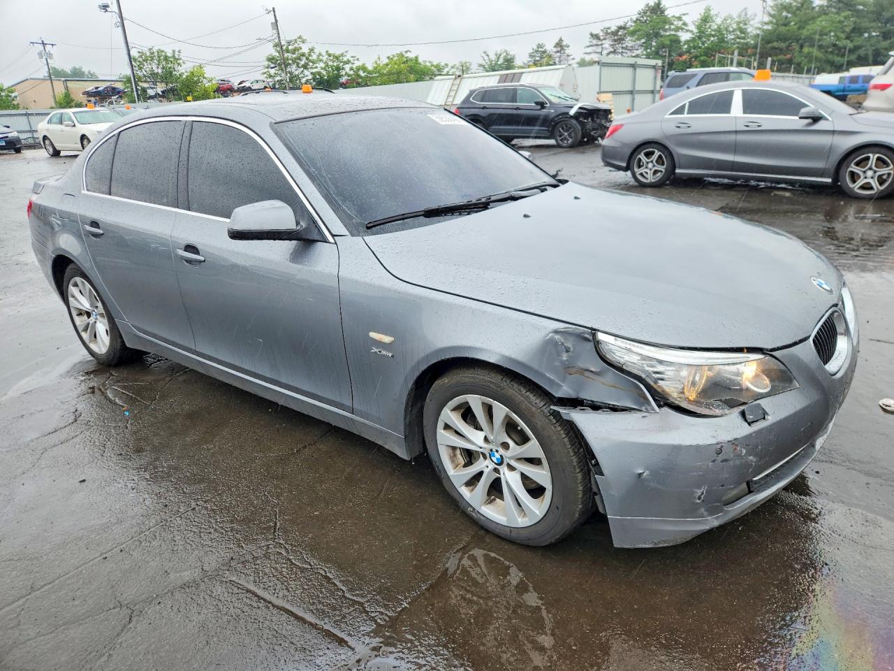 2010 Bmw 535 Xi Серебряный vin: WBANV9C51AC391711