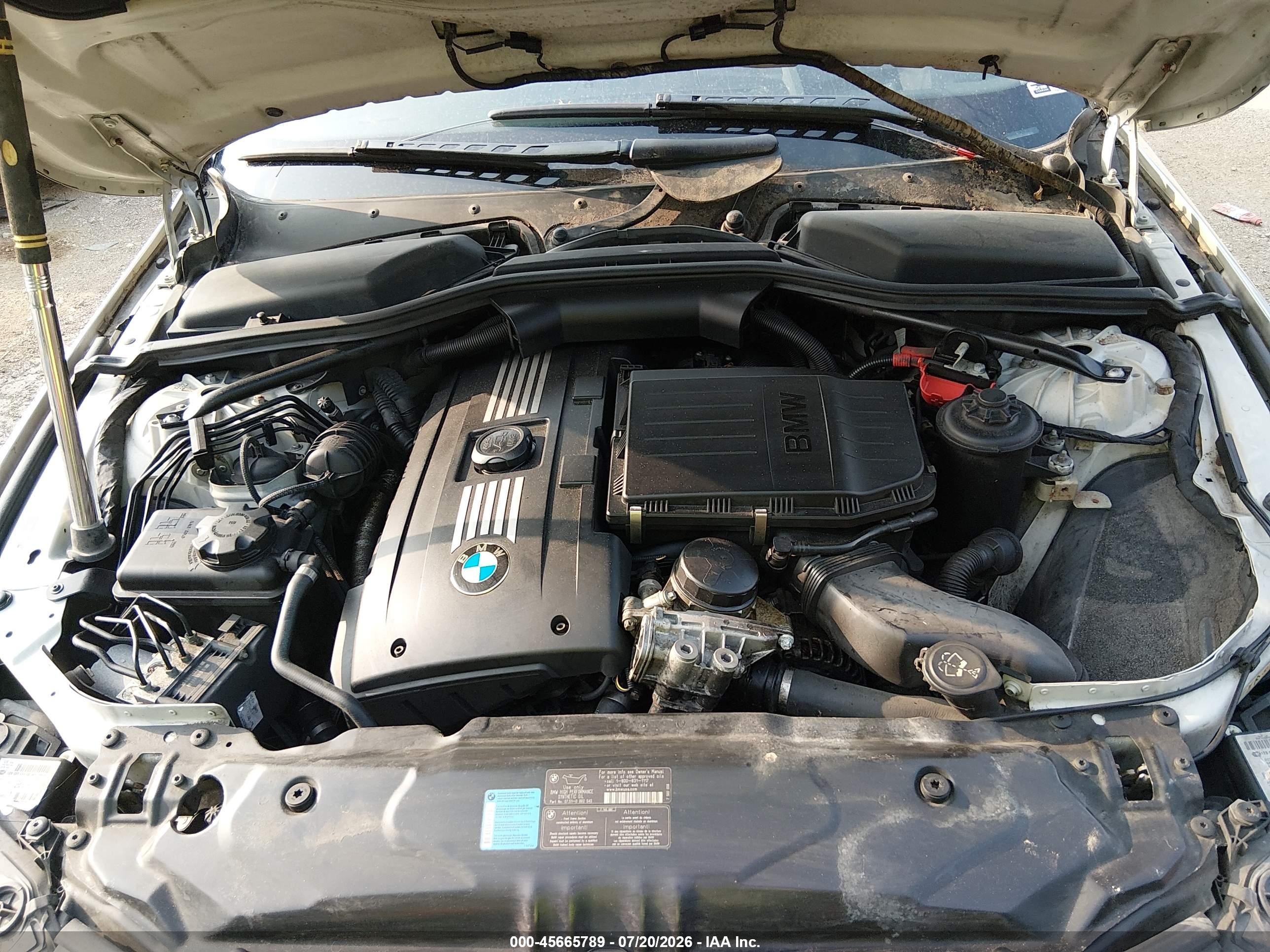 2010 Bmw 535i Xdrive Silver vin: WBANV9C54AC139998