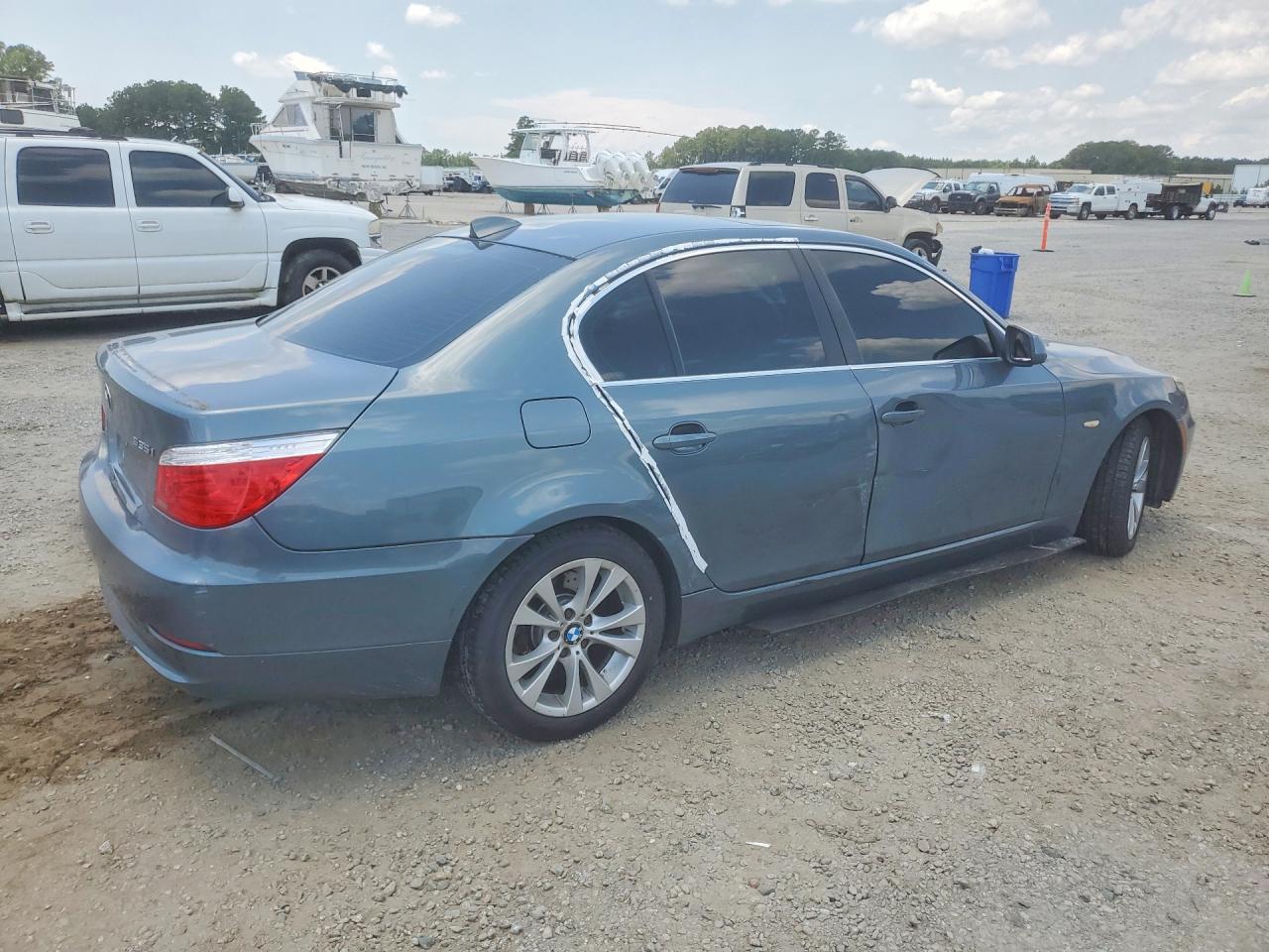 2010 Bmw 535 Xi Синий vin: WBANV9C54AC390200