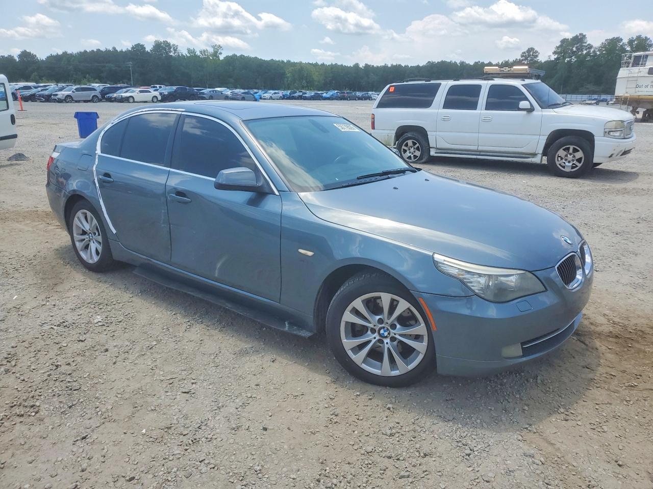 2010 Bmw 535 Xi Синий vin: WBANV9C54AC390200
