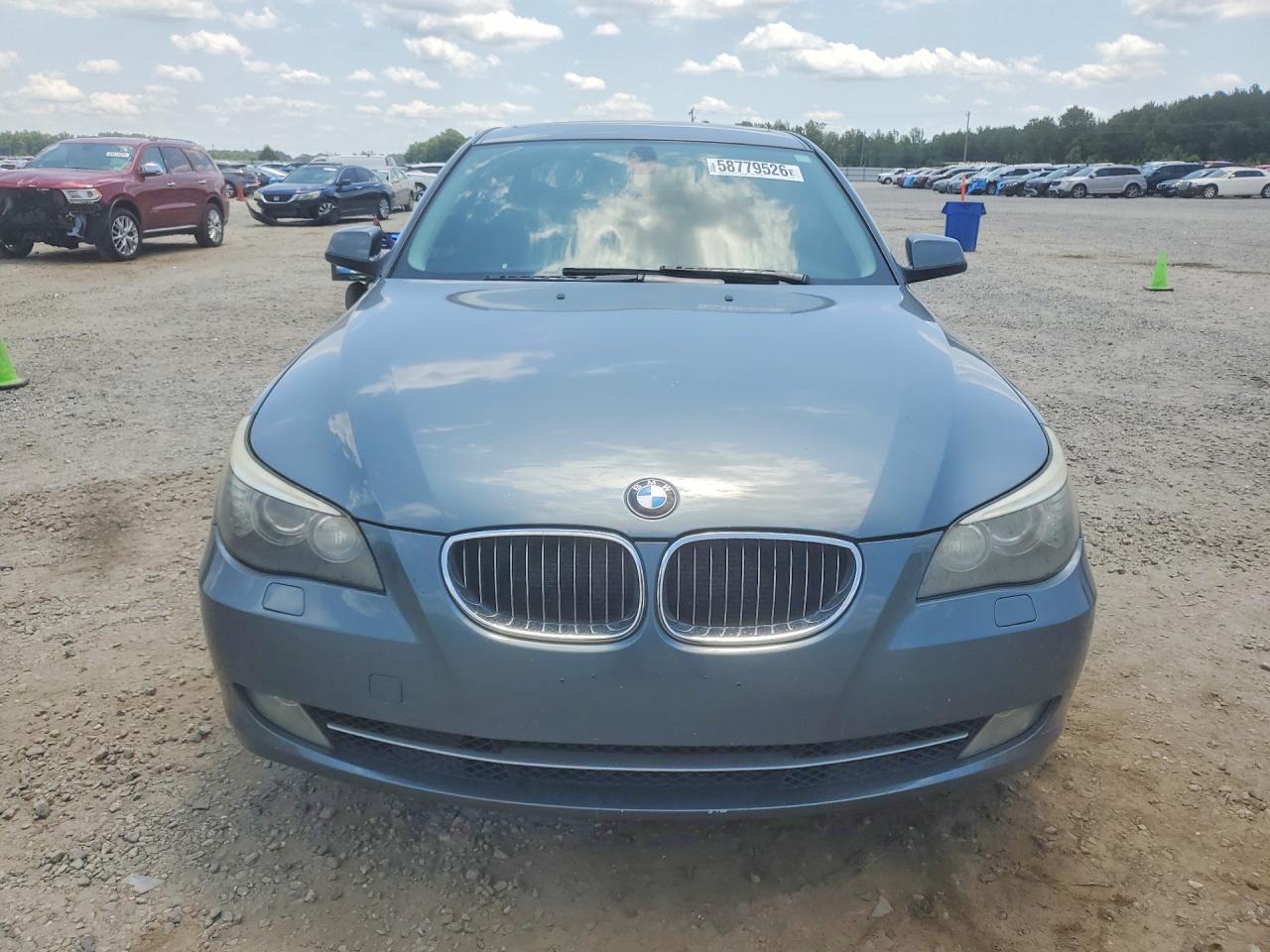 2010 Bmw 535 Xi Синий vin: WBANV9C54AC390200