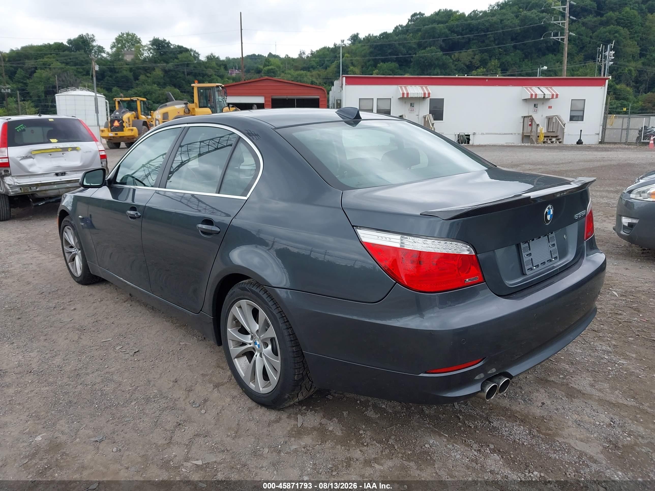 2010 Bmw 535i Xdrive Gray vin: WBANV9C55AC390058