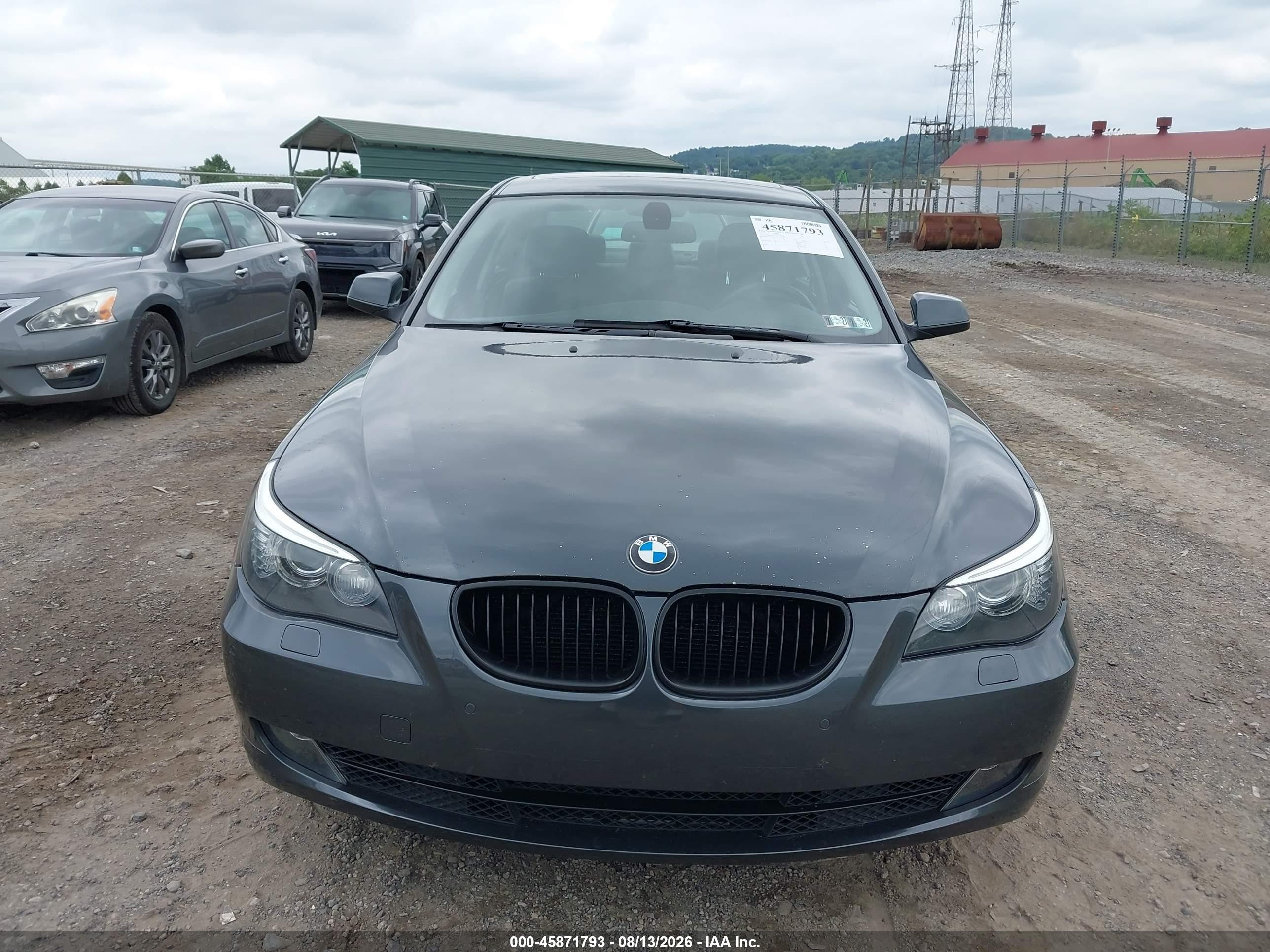 2010 Bmw 535i Xdrive Gray vin: WBANV9C55AC390058