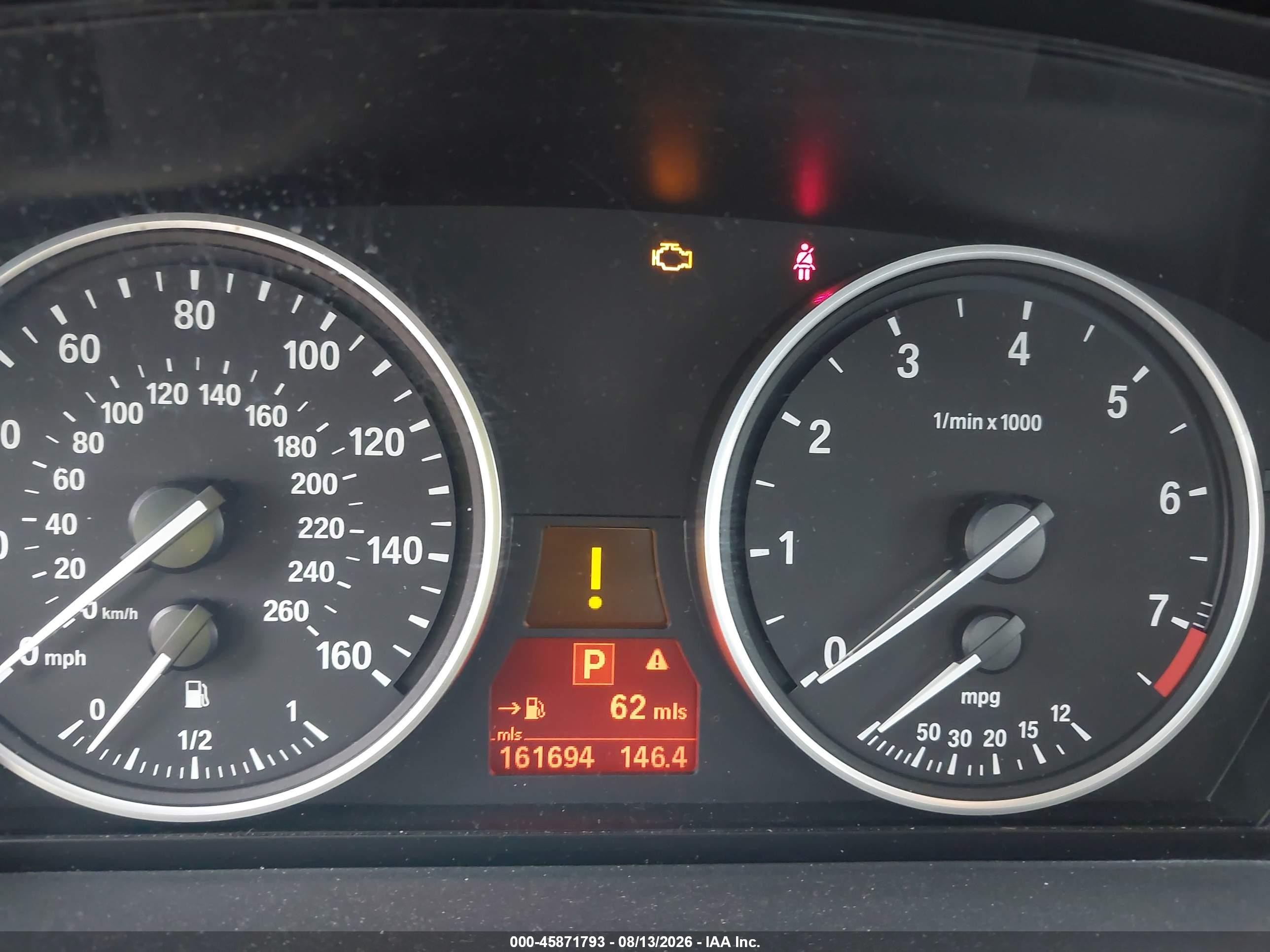 2010 Bmw 535i Xdrive Gray vin: WBANV9C55AC390058