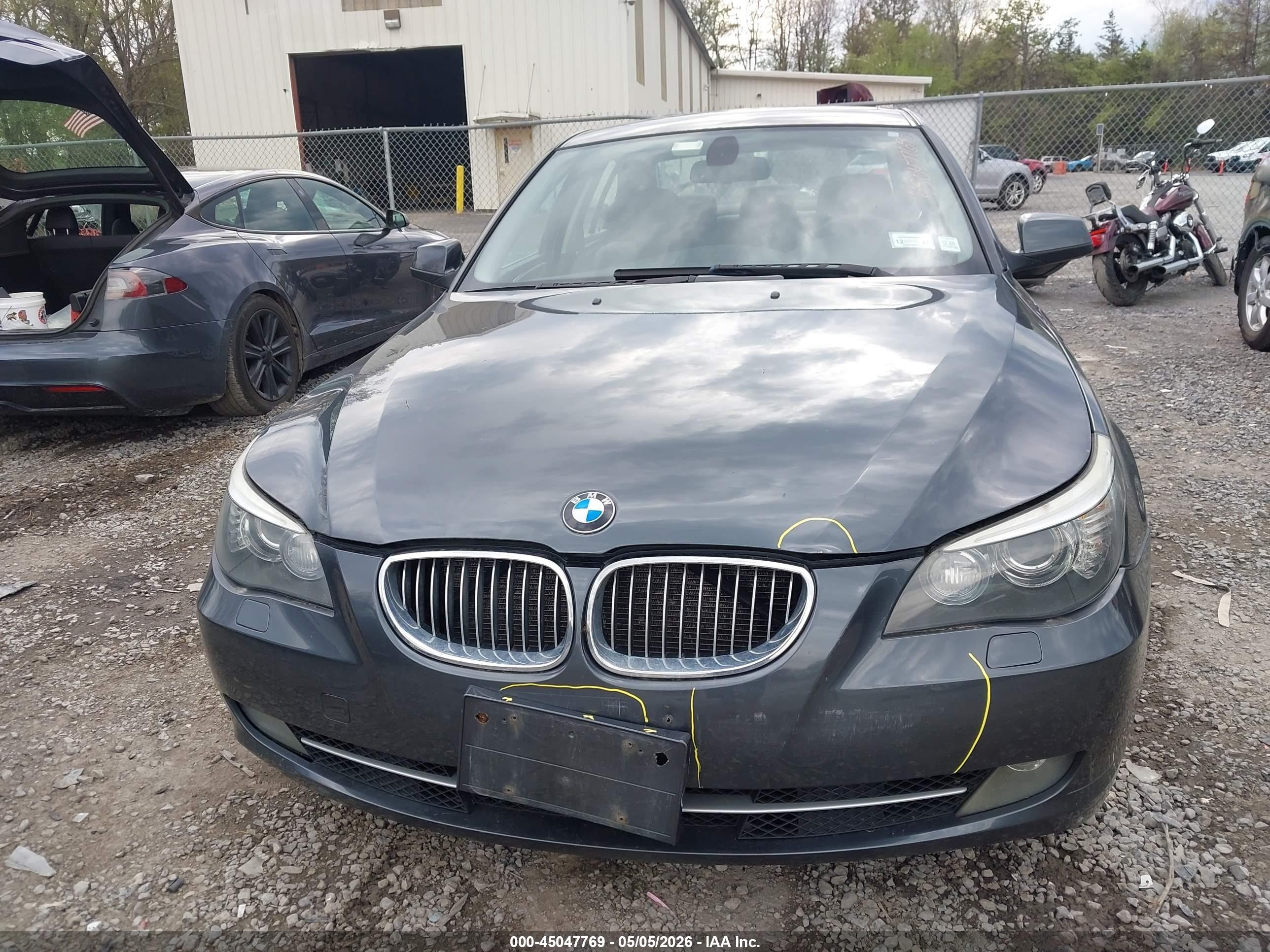 2010 Bmw 535i Xdrive Gray vin: WBANV9C56AC488371