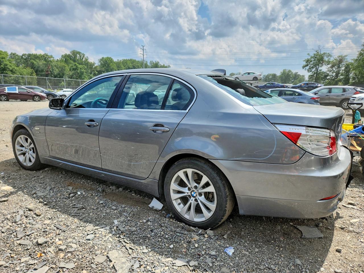 2010 Bmw 535 Xi Gray vin: WBANV9C57AC137677