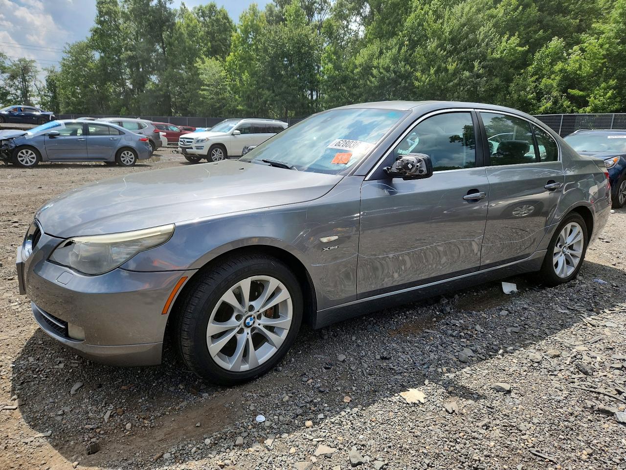 2010 Bmw 535 Xi Gray vin: WBANV9C57AC137677
