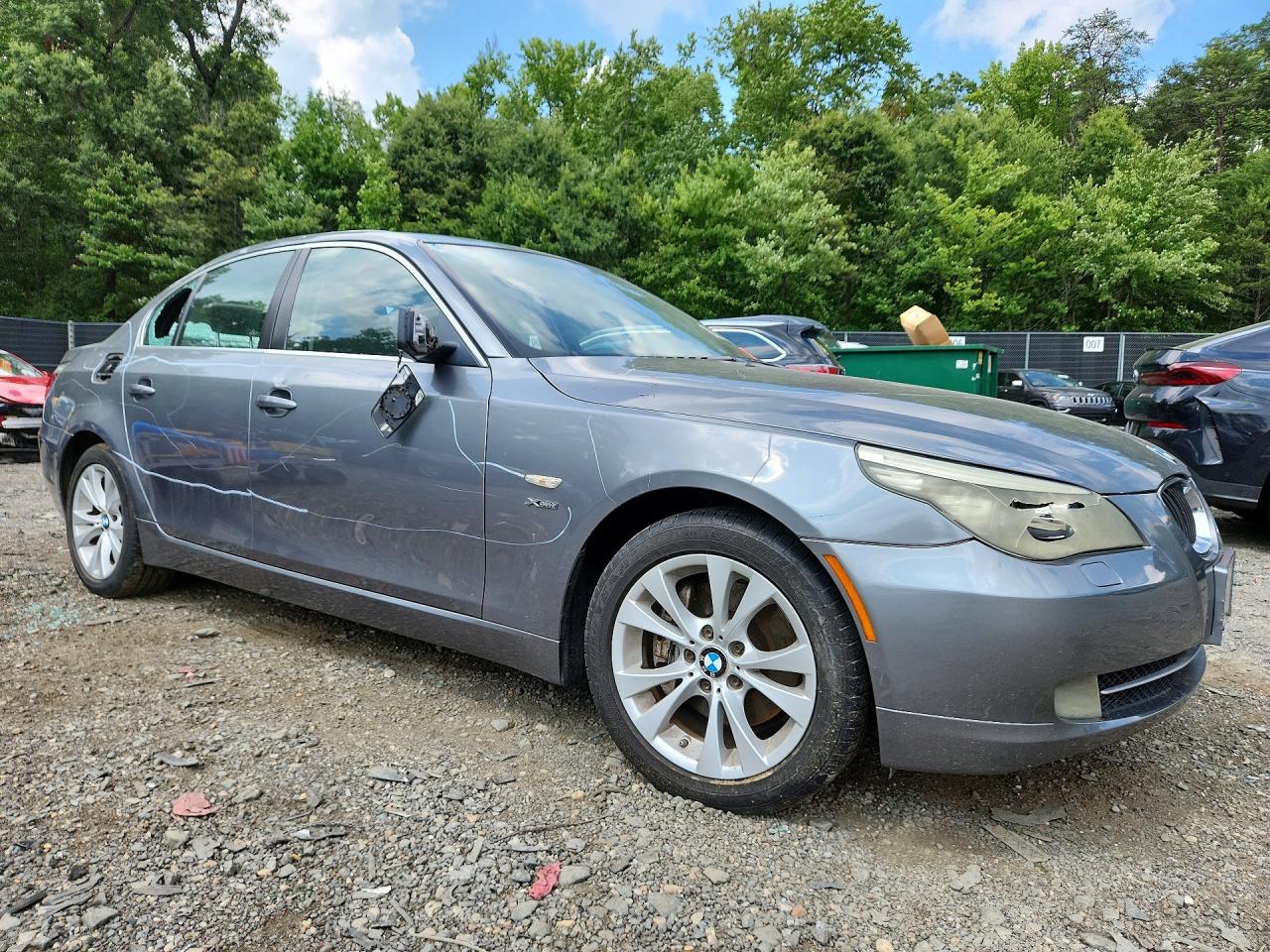 2010 Bmw 535 Xi Gray vin: WBANV9C57AC137677