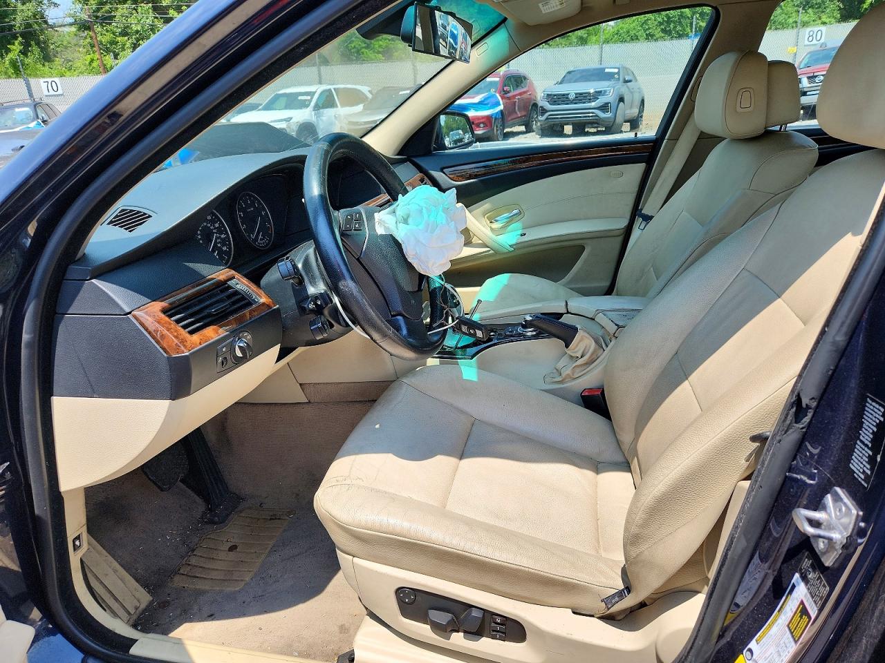 2010 Bmw 535 Xi Blue vin: WBANV9C57AC488217