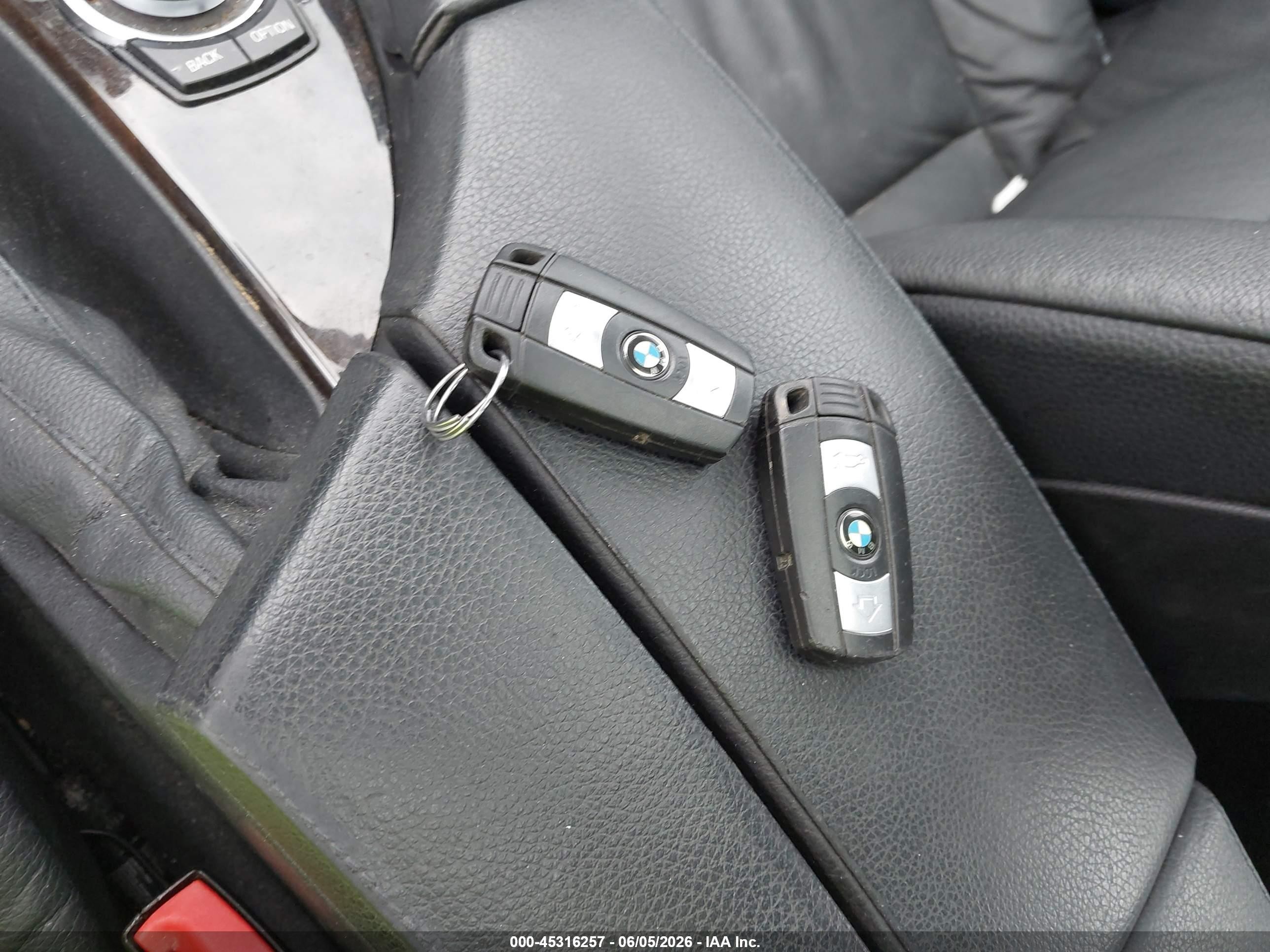 2010 Bmw 535i Xdrive Black vin: WBANV9C59AC391696