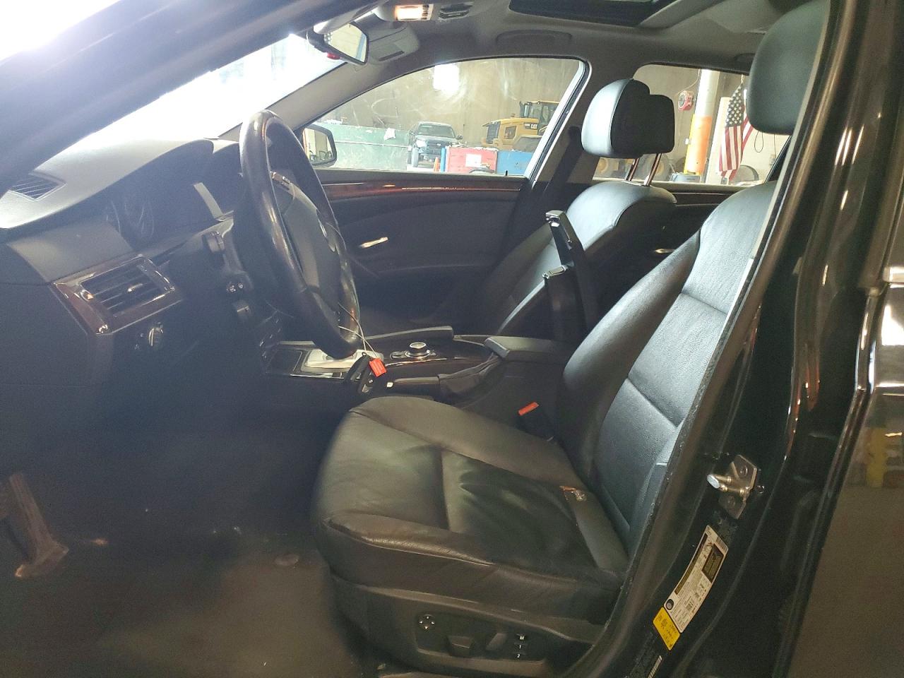2010 Bmw 535 Xi Black vin: WBANV9C59AC391696